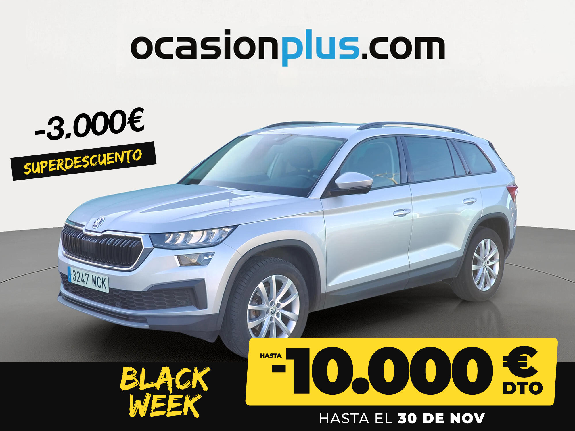 SKODA Kodiaq (1.5 TSI Ambition 4x2 DSG 110 kW (150 CV)) en Madrid