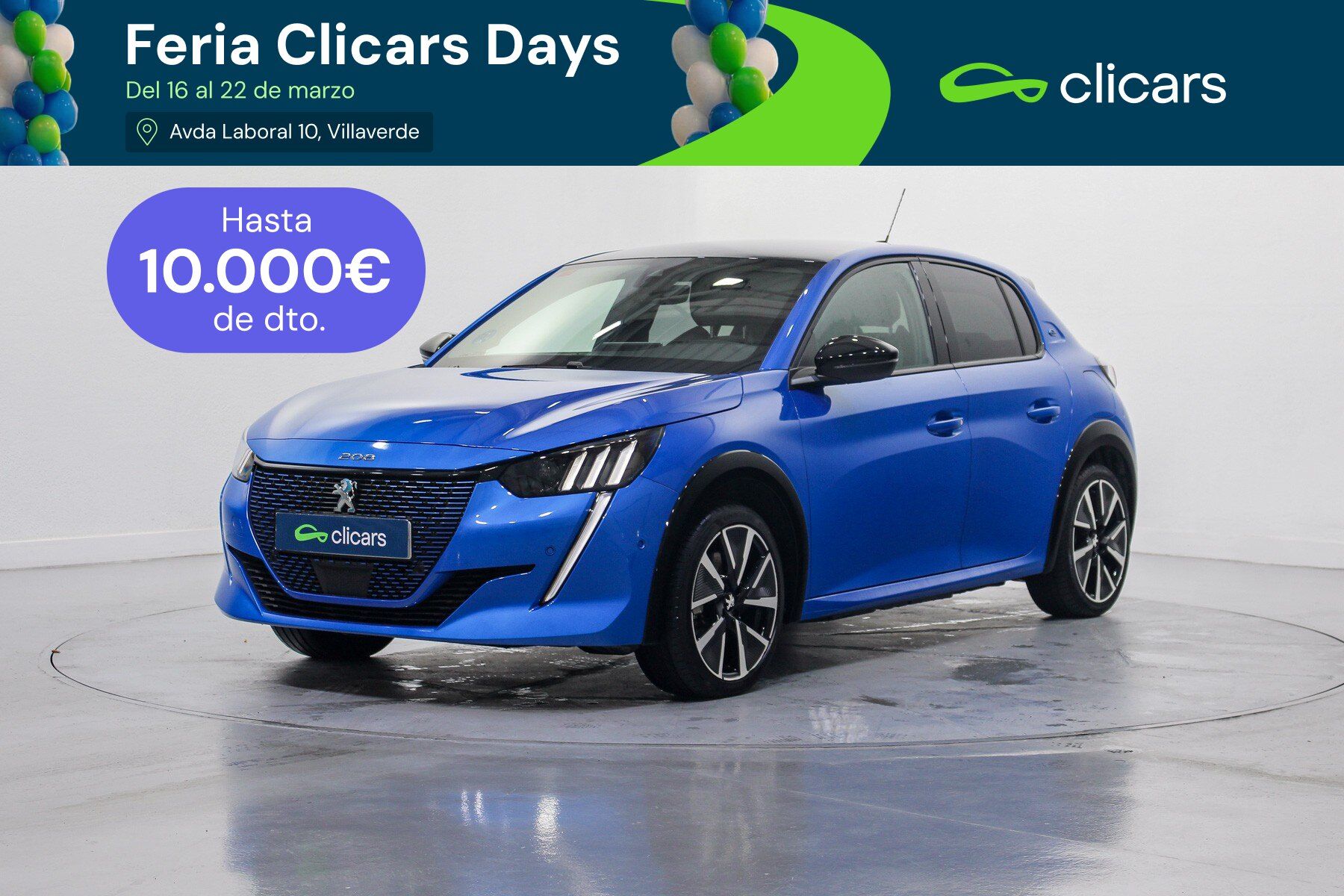 Foto del PEUGEOT 208 GT Eléctrico 100kW