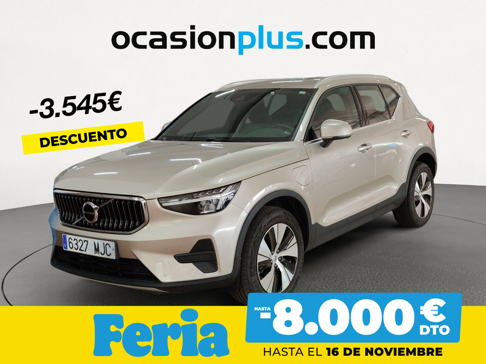 VOLVO XC40 (T4 PHEV Recharge Core Auto 155 kW (211 CV)) en Madrid