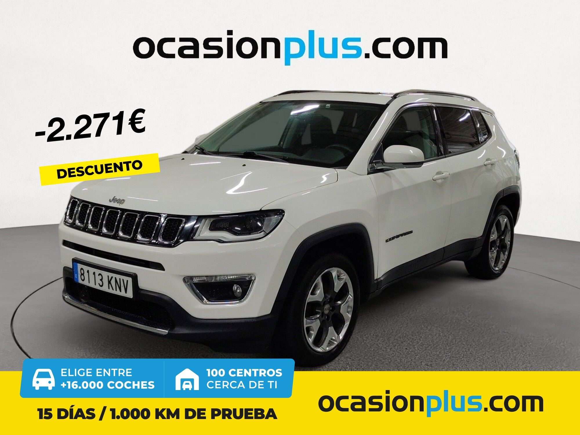 JEEP Compass (1.6 Multijet Limited 4x2 88 kW (120 CV)) en Madrid