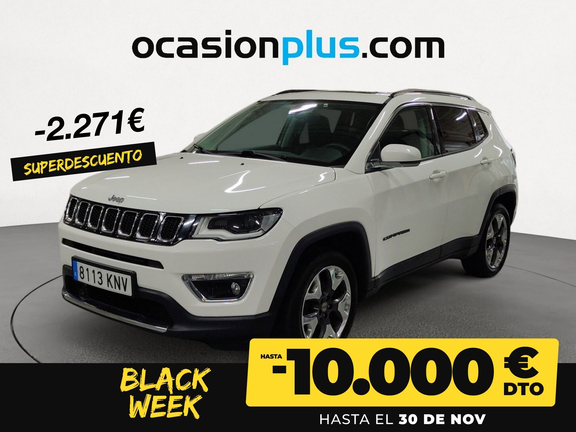 JEEP Compass (1.6 Multijet Limited 4x2 88 kW (120 CV)) en Madrid
