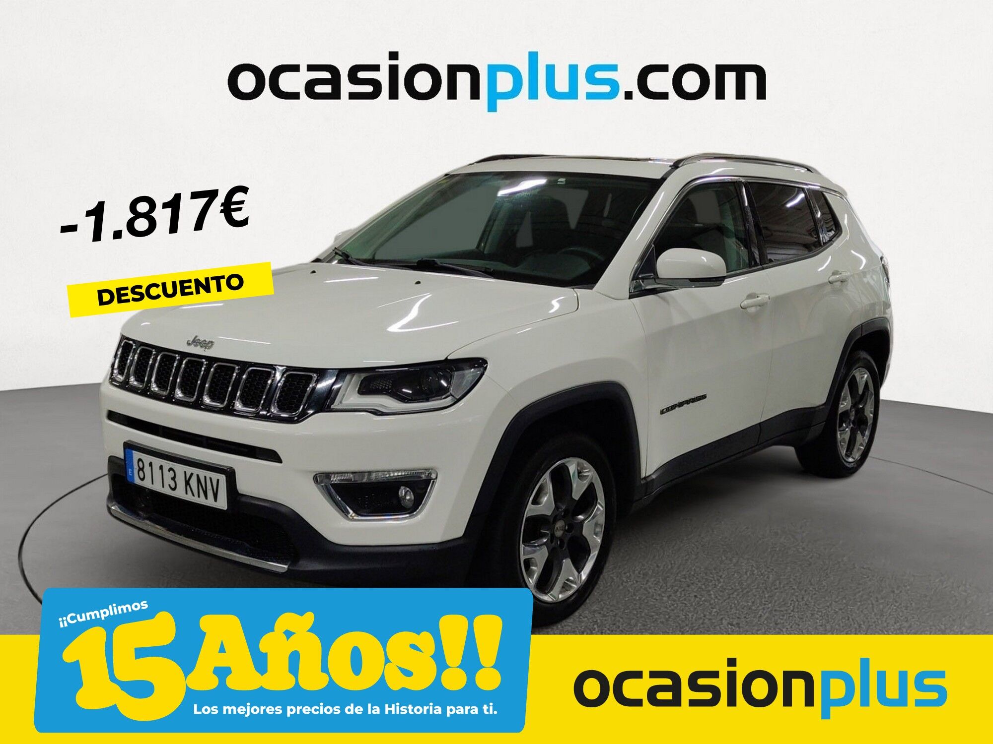 JEEP Compass (1.6 Multijet Limited 4x2 88 kW (120 CV)) en Madrid