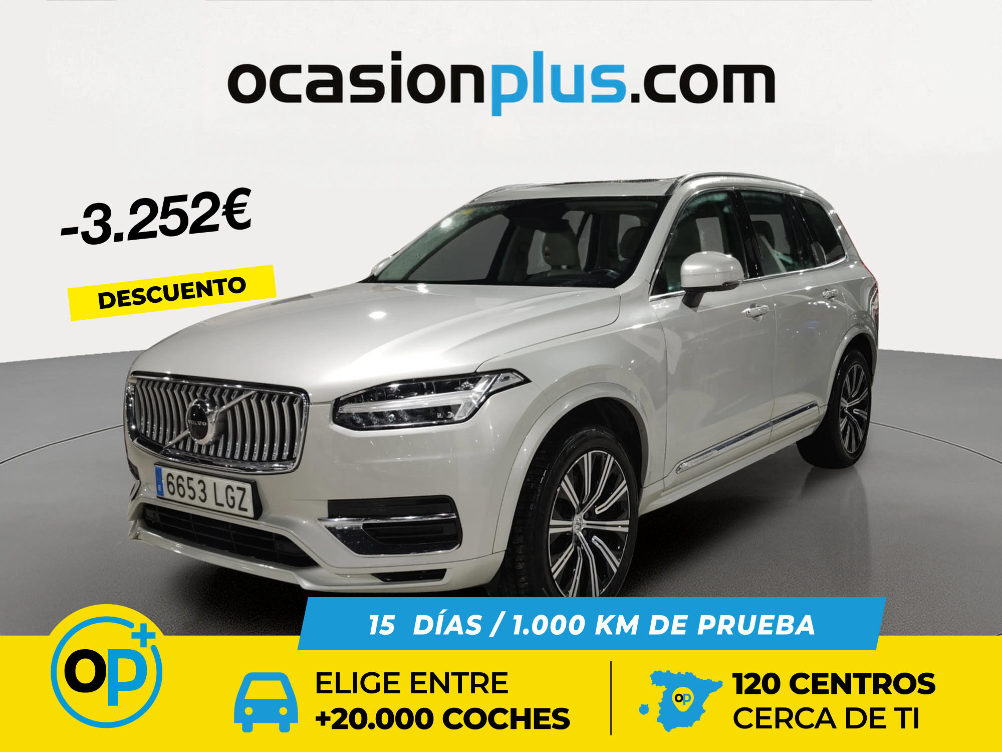 VOLVO XC90 (B5 D Inscription AWD Auto 173 kW (235 CV)) en Madrid