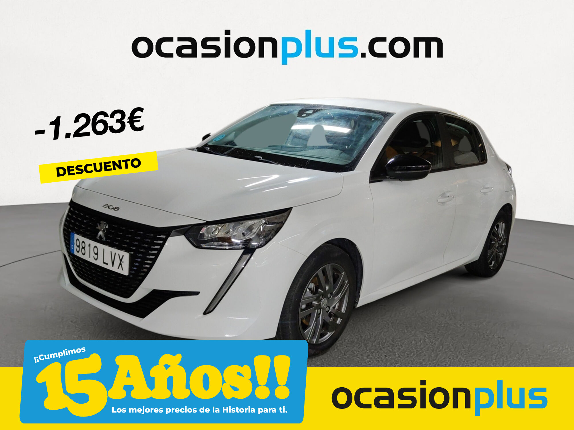 PEUGEOT 208 (PureTech 100 Active Pack 75 kW (100 CV)) en Madrid