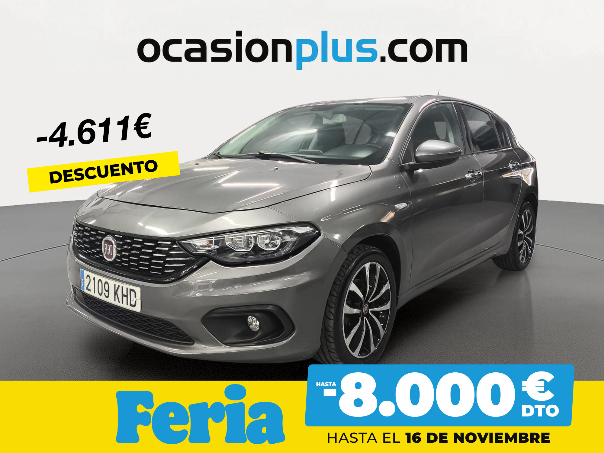 FIAT Tipo (1.6 Multijet Lounge 88 kW (120 CV)) en Madrid