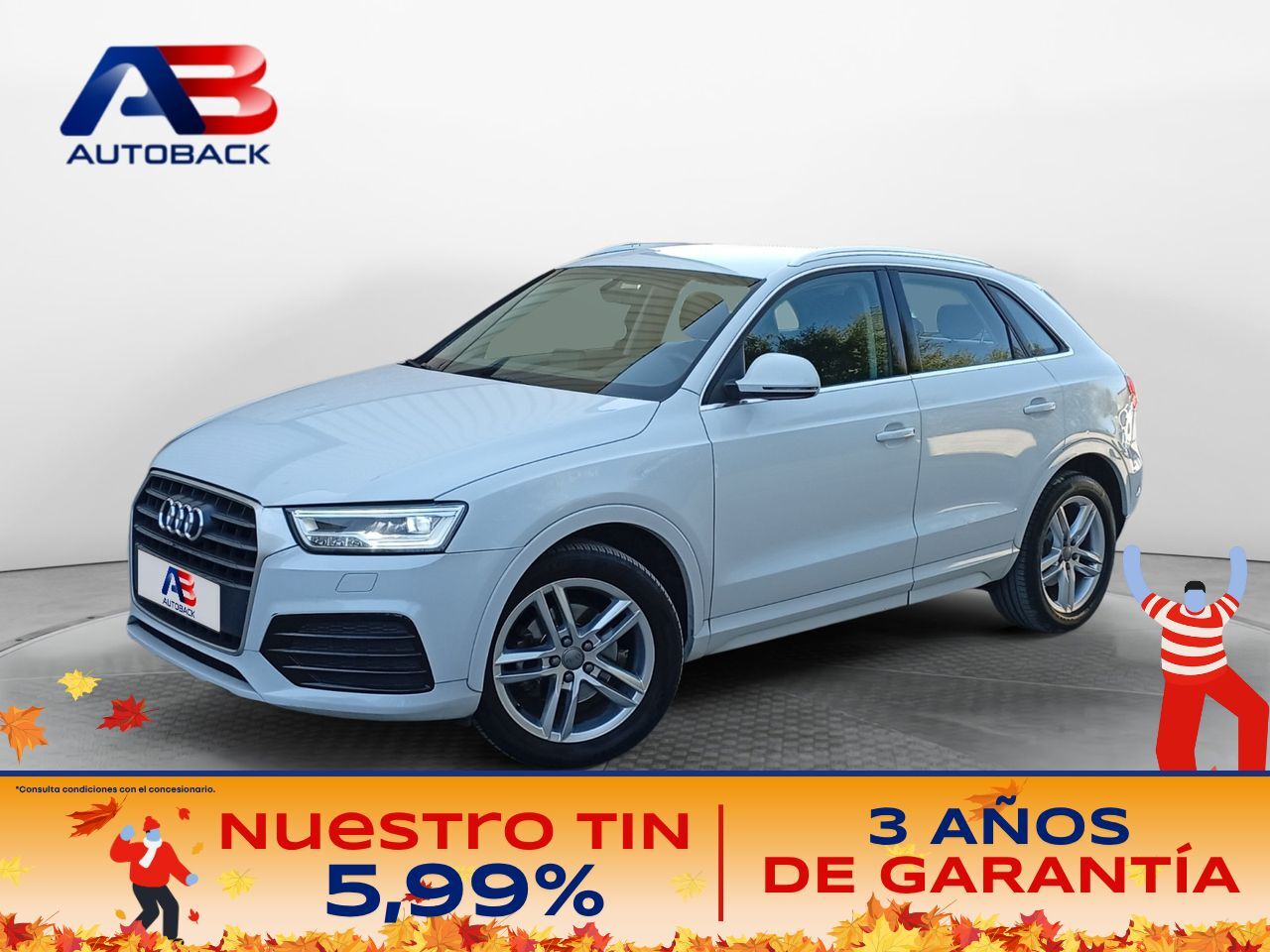 AUDI Q3 (1.4 TFSI 110kW (150CV) CoD S tronic) en Madrid