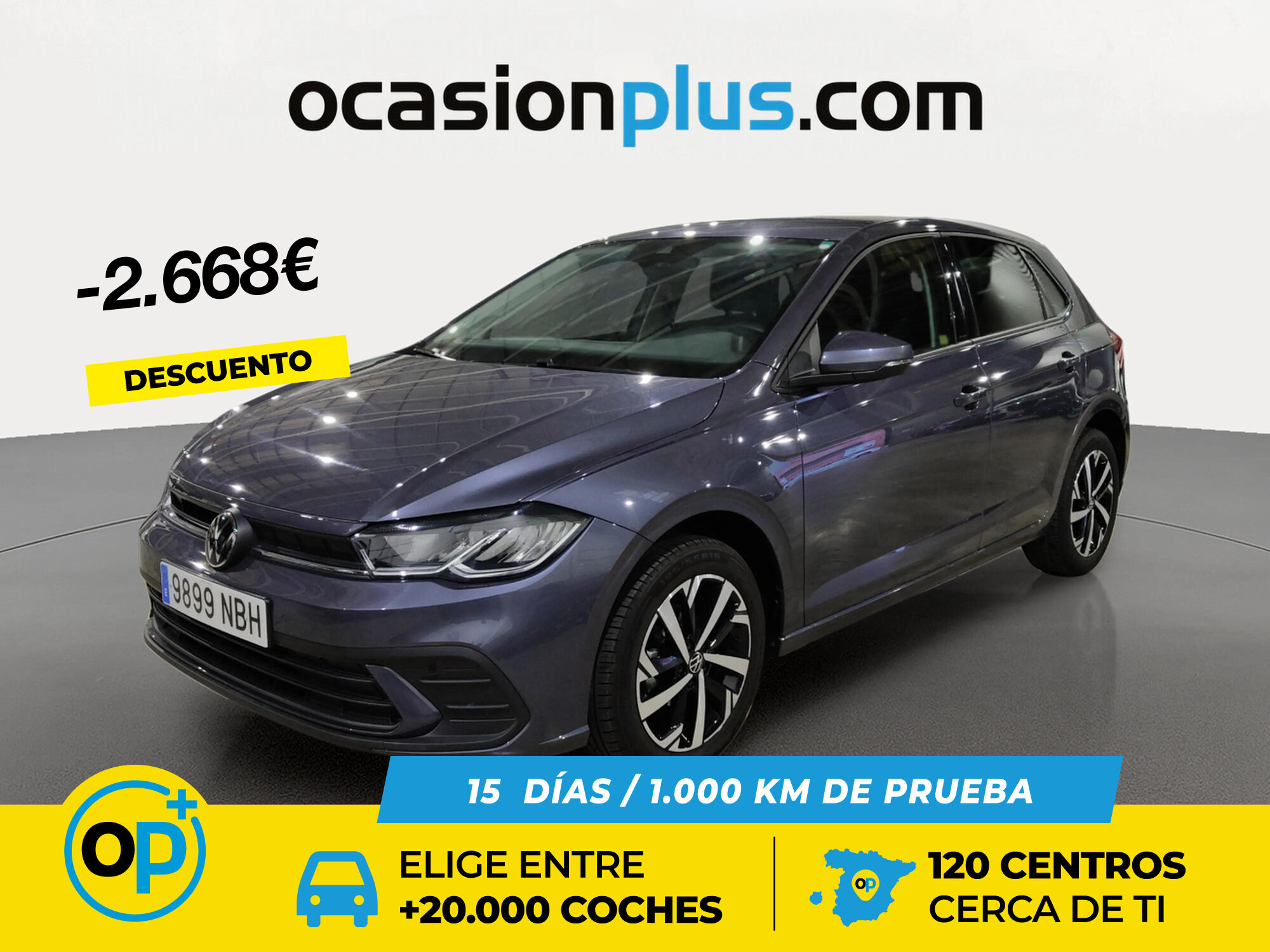 VOLKSWAGEN Polo (``Más`` 1.0 TSI 70 kW (95 CV) DSG) en Madrid