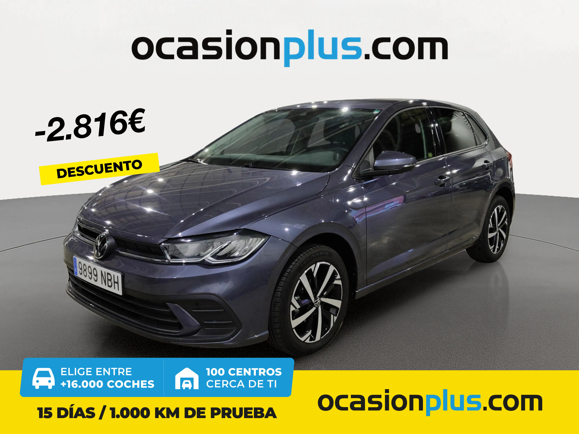 VOLKSWAGEN Polo (``Más`` 1.0 TSI 70 kW (95 CV) DSG) en Madrid