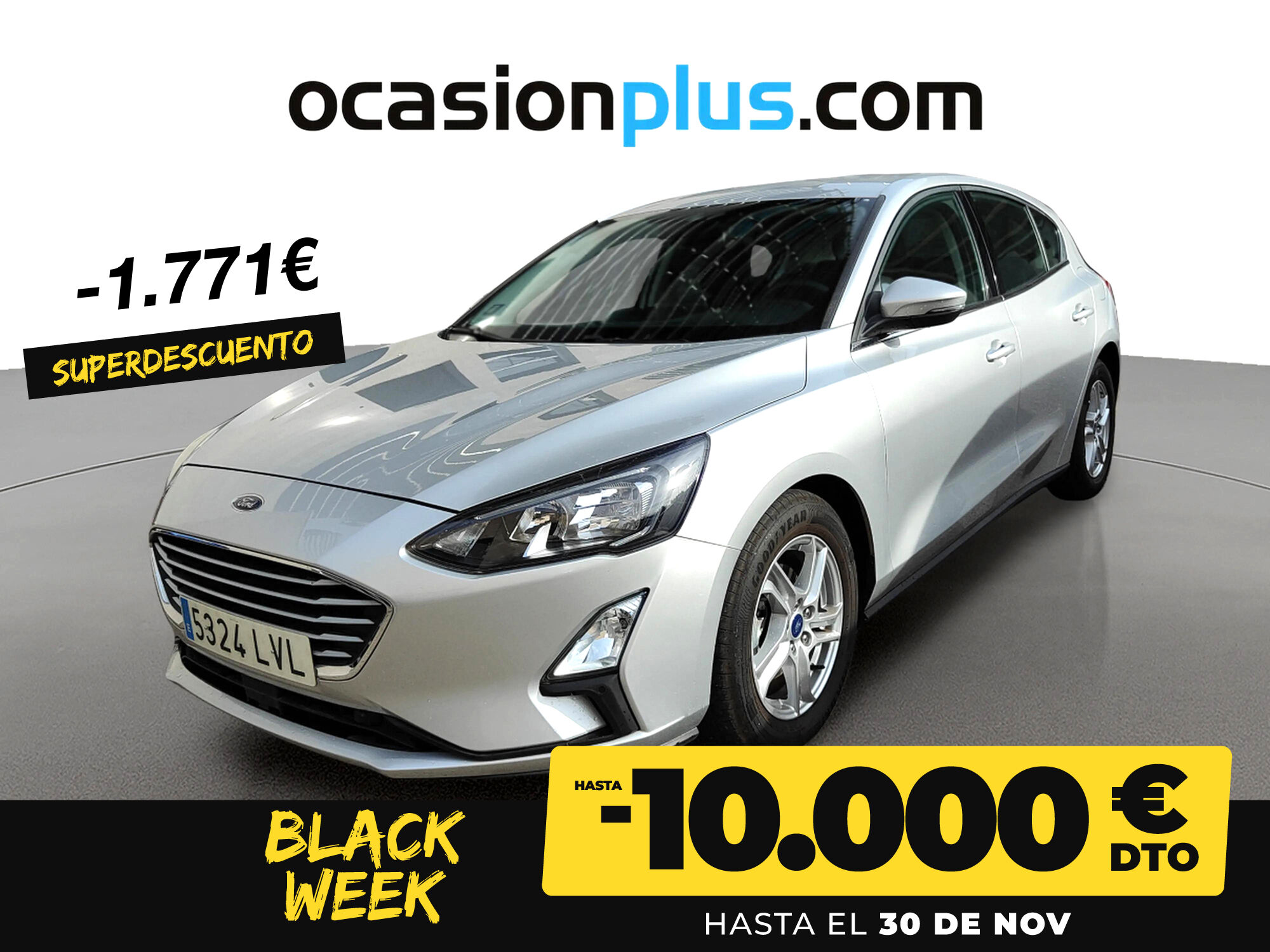 FORD Focus (1.0 Ecoboost MHEV Trend+ 92 kW (125 CV)) en Madrid