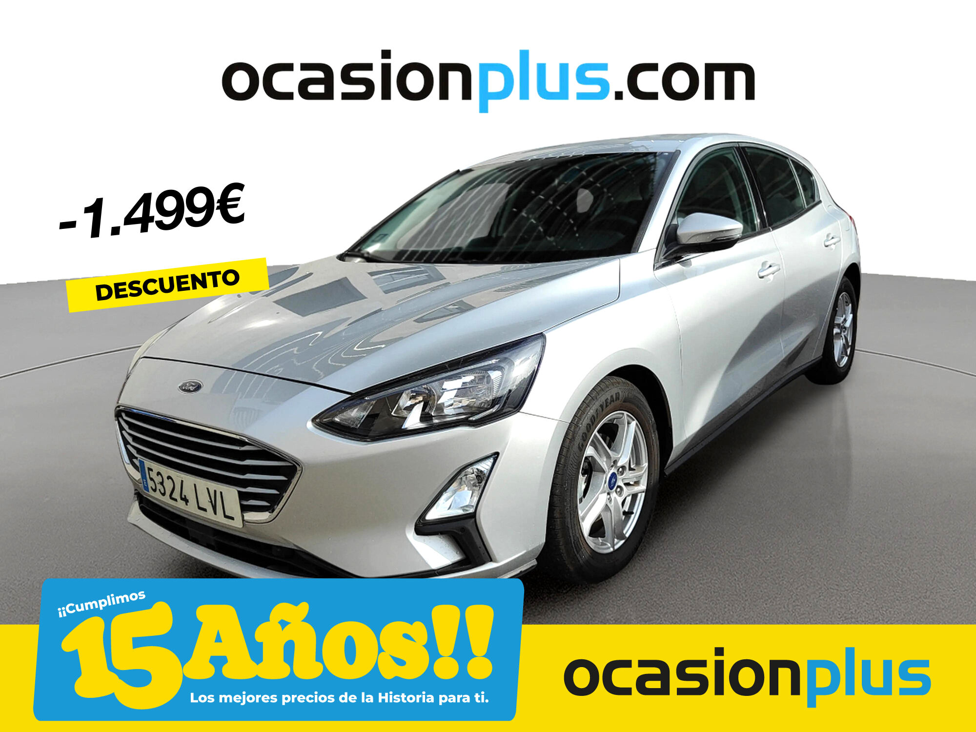 FORD Focus (1.0 Ecoboost MHEV Trend+ 92 kW (125 CV)) en Madrid