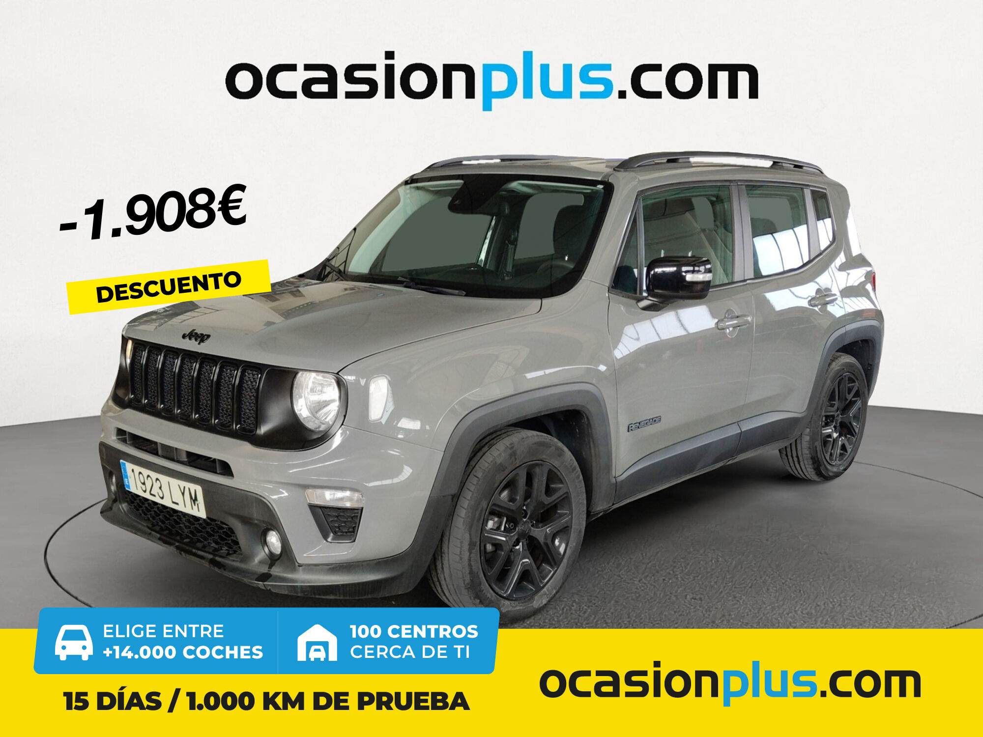 JEEP Renegade (eHybrid Night Eagle ATX 96 kW (130 CV)) en Madrid
