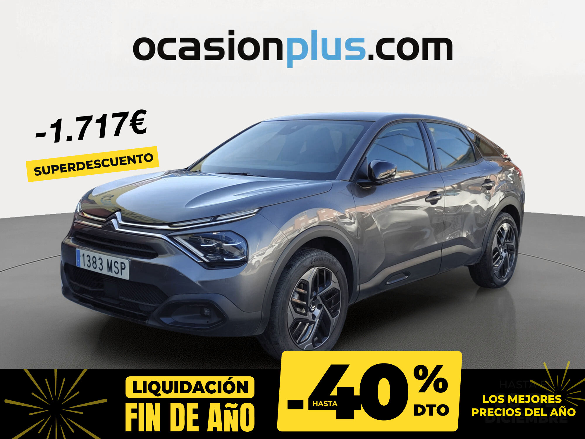 CITROEN C4 (Hybrid 136 Plus e-DCS6 100 kW (136 CV)) en Madrid