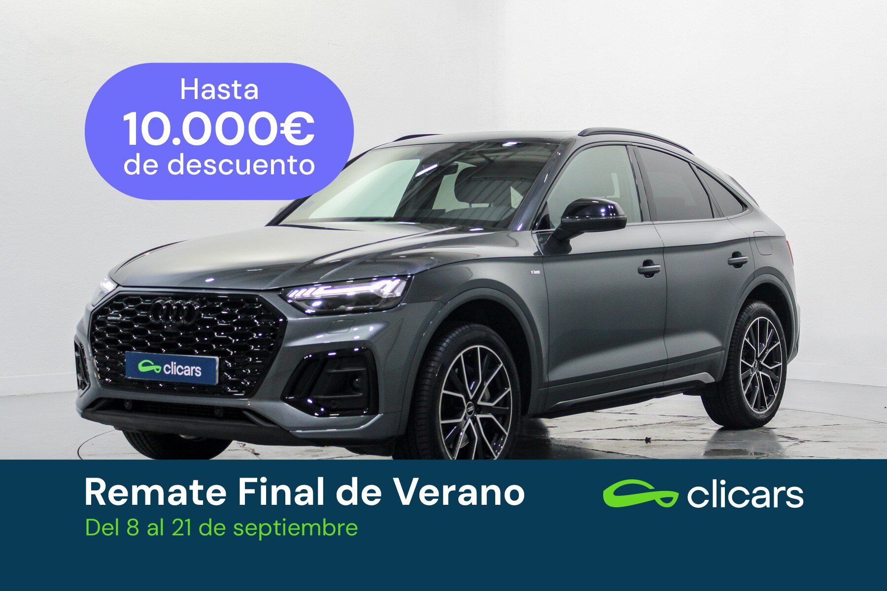 AUDI Q5 (Q5 Sportback 55 TFSIe Black line quattro-ultra S tronic) en Madrid