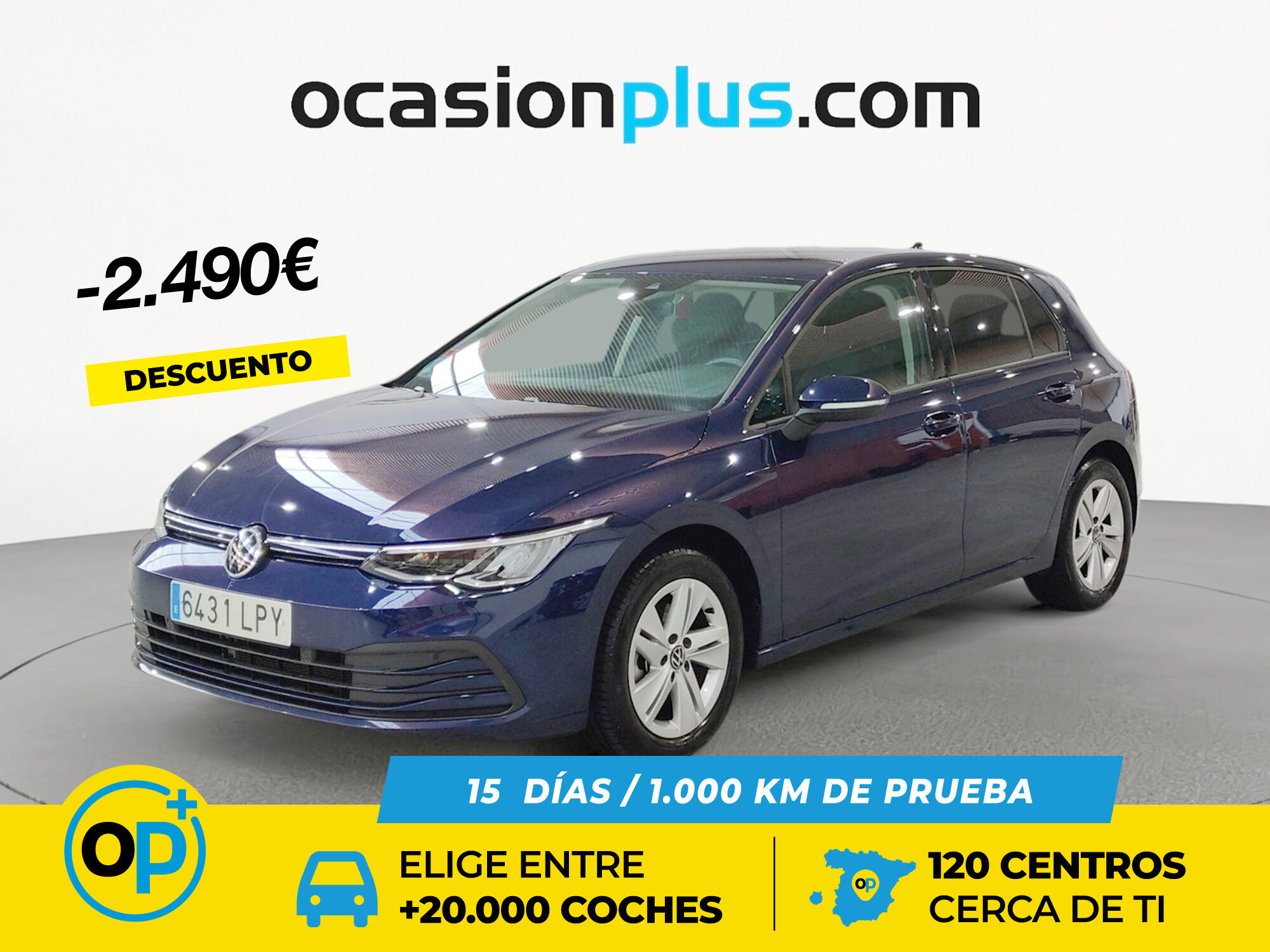 VOLKSWAGEN Golf (Life 1.0 eTSI 81 kW (110 CV) DSG) en Madrid