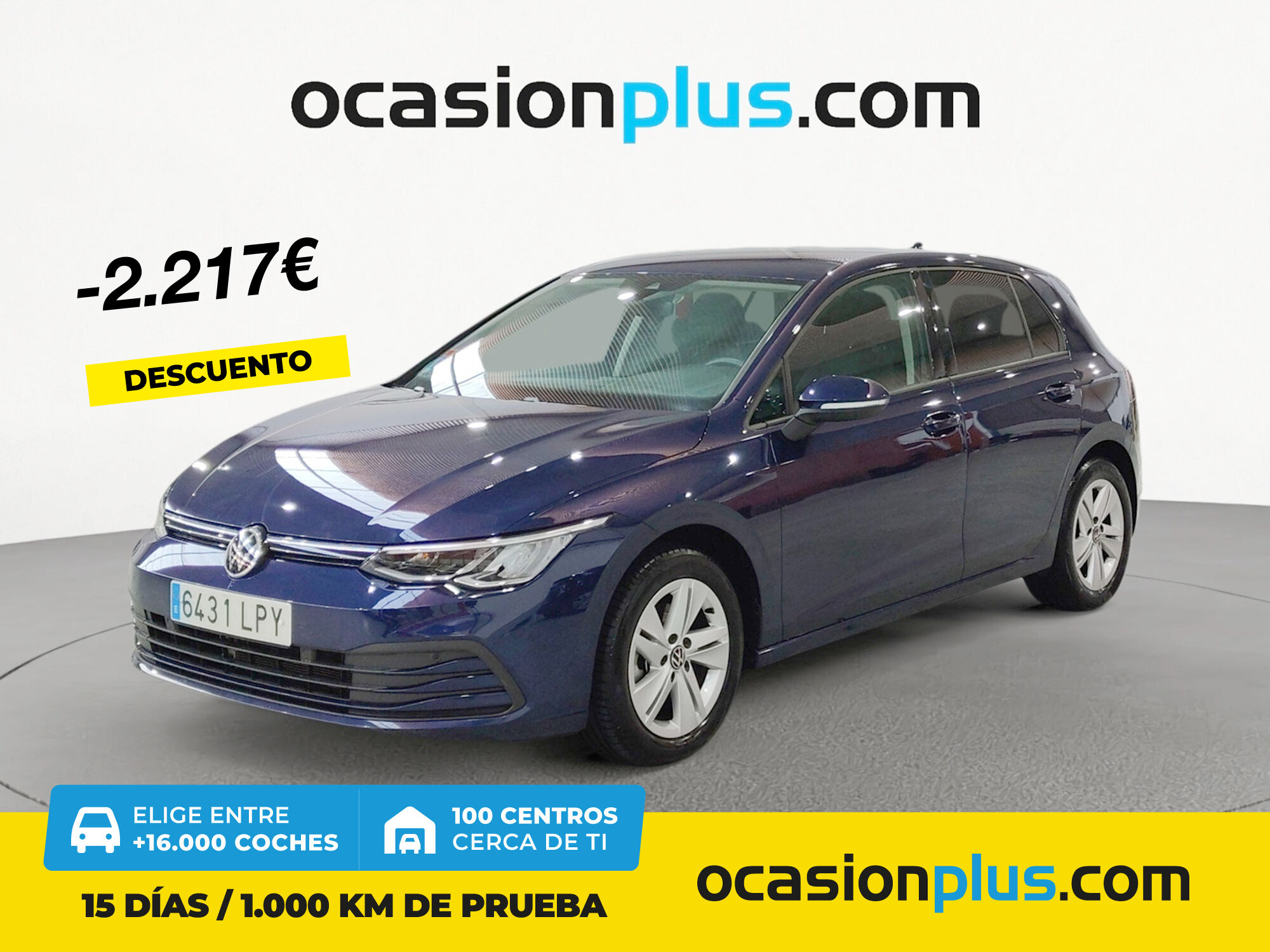 VOLKSWAGEN Golf (Life 1.0 eTSI 81 kW (110 CV) DSG) en Madrid