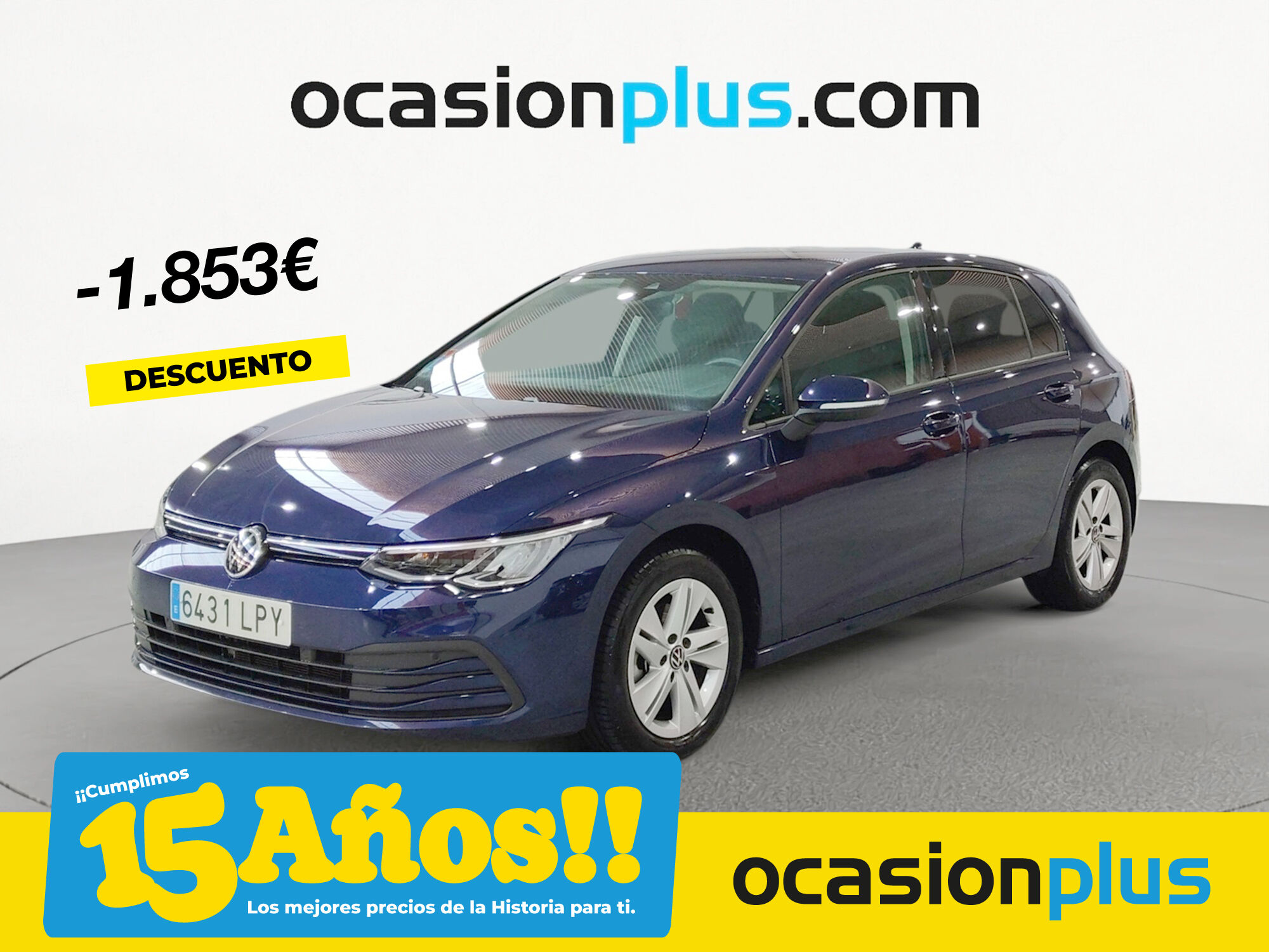 VOLKSWAGEN Golf (Life 1.0 eTSI 81 kW (110 CV) DSG) en Madrid