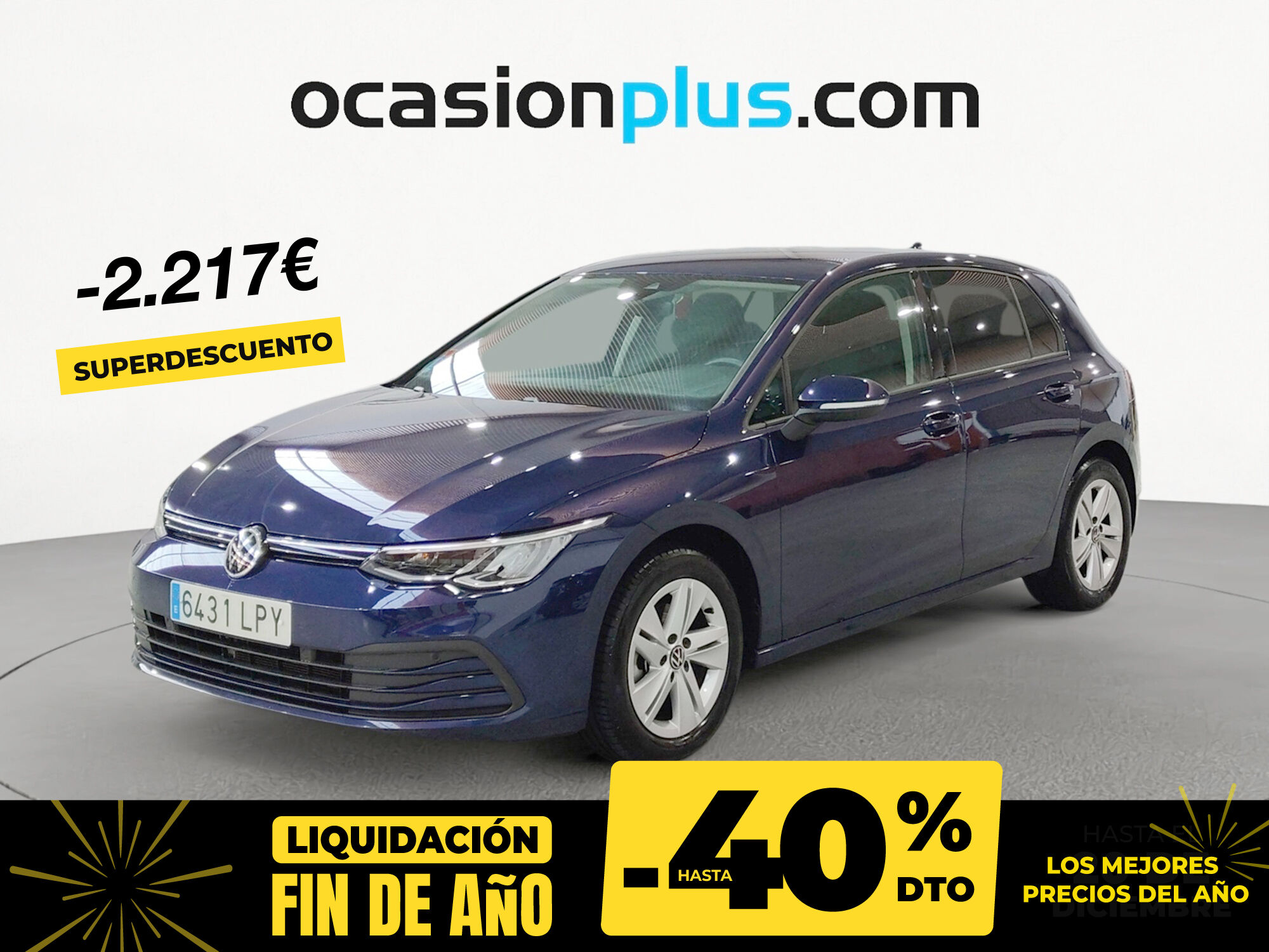 VOLKSWAGEN Golf (Life 1.0 eTSI 81 kW (110 CV) DSG) en Madrid