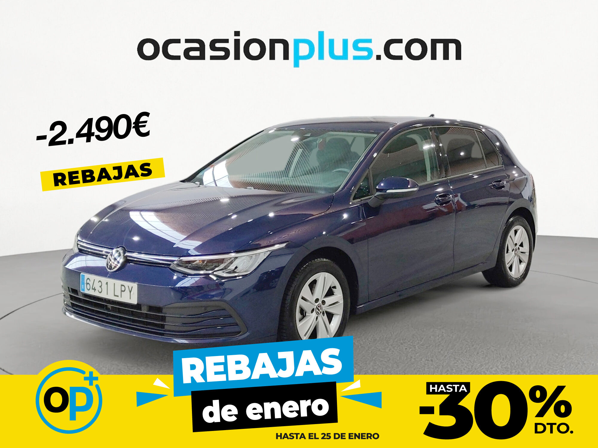 VOLKSWAGEN Golf (Life 1.0 eTSI 81 kW (110 CV) DSG) en Madrid