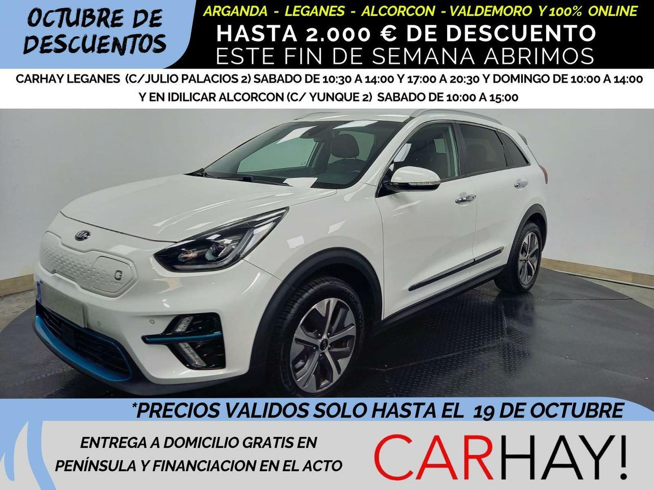KIA Niro (EMOTION 205CV - 460KM AUTONOMIA) en Madrid