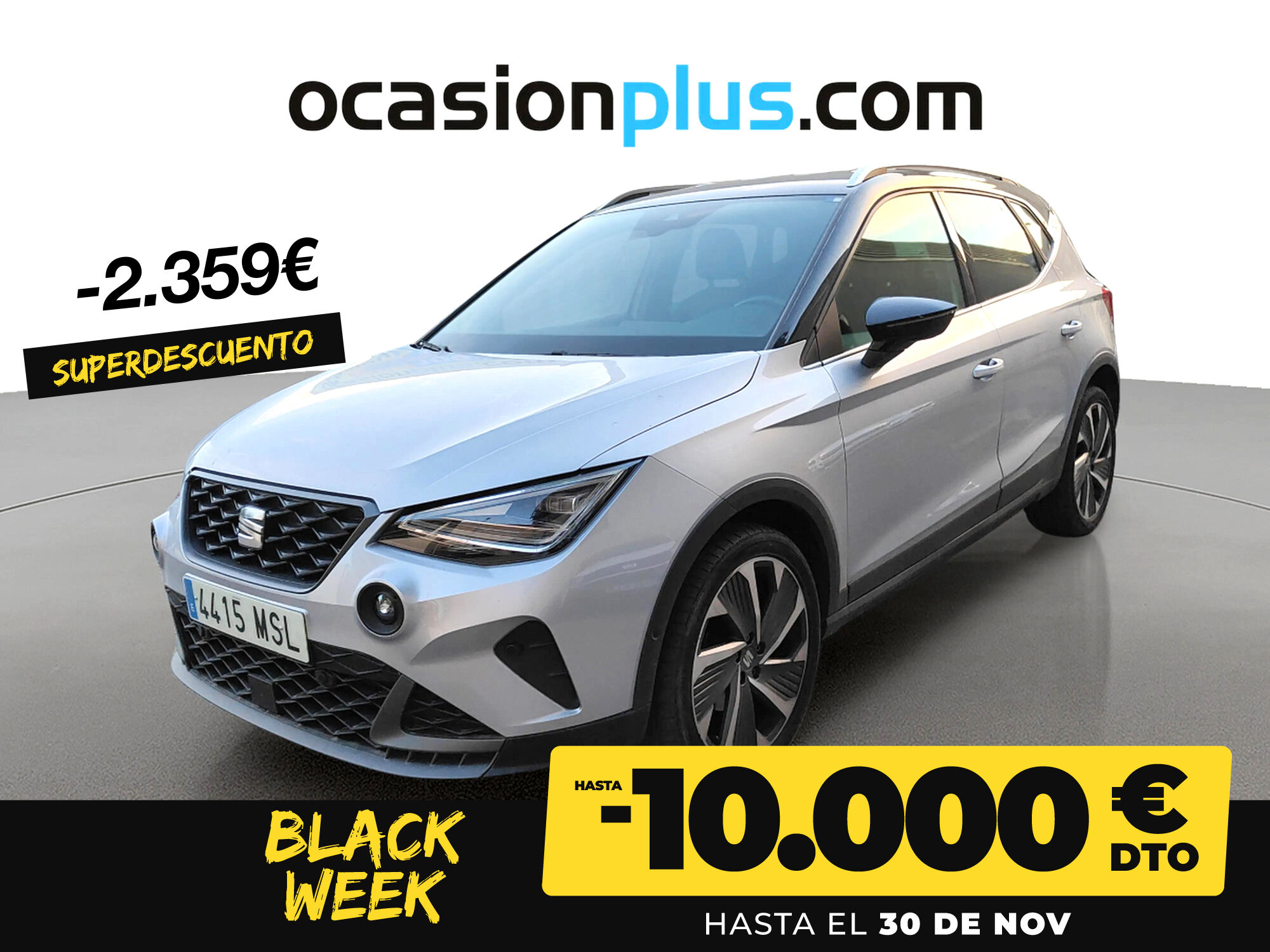 SEAT Arona (1.5 TSI FR XL DSG 110 kW (150 CV)) en Madrid