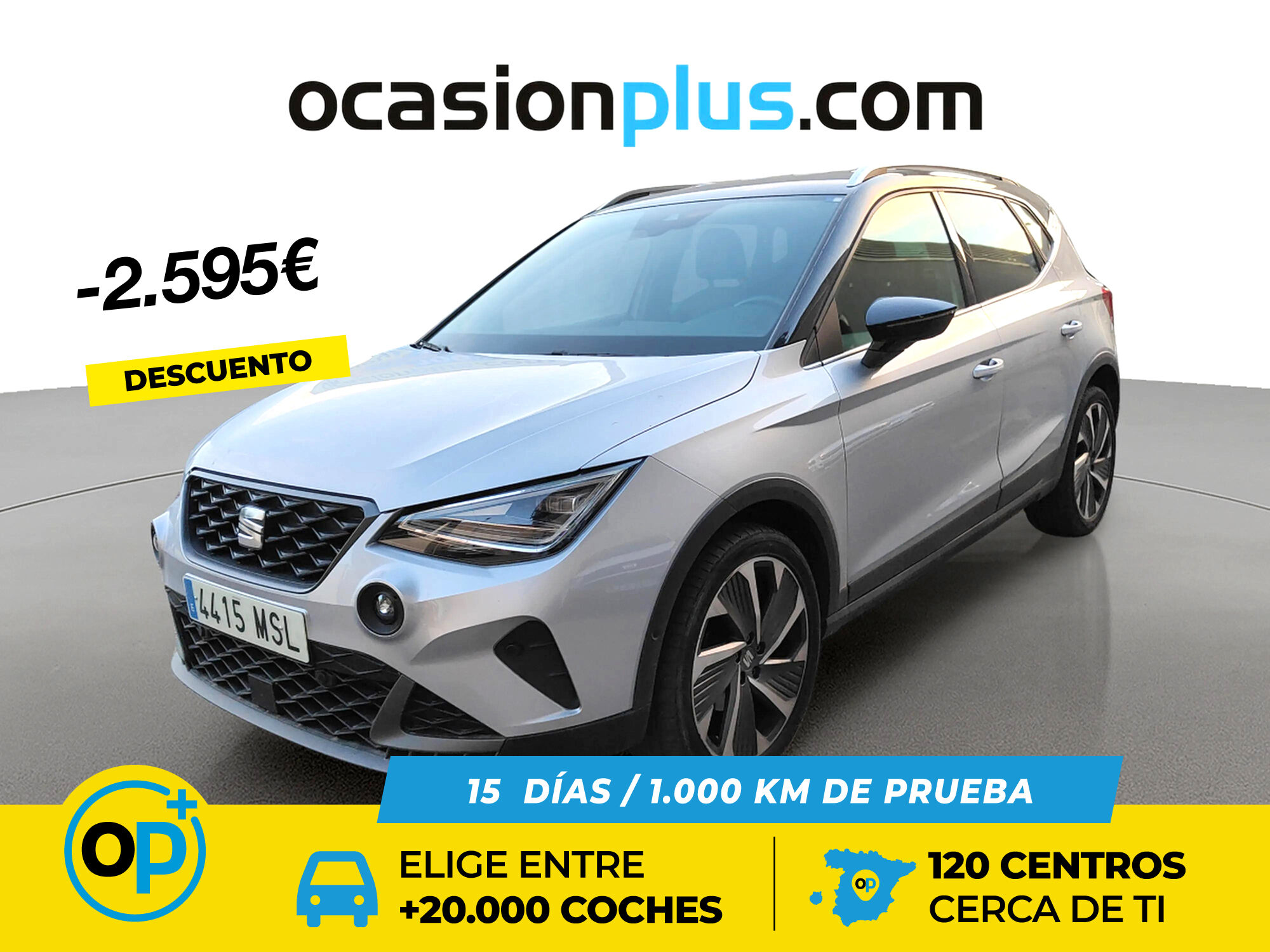 Foto del SEAT Arona 1.5 TSI S&S FR DSG7 XM 150