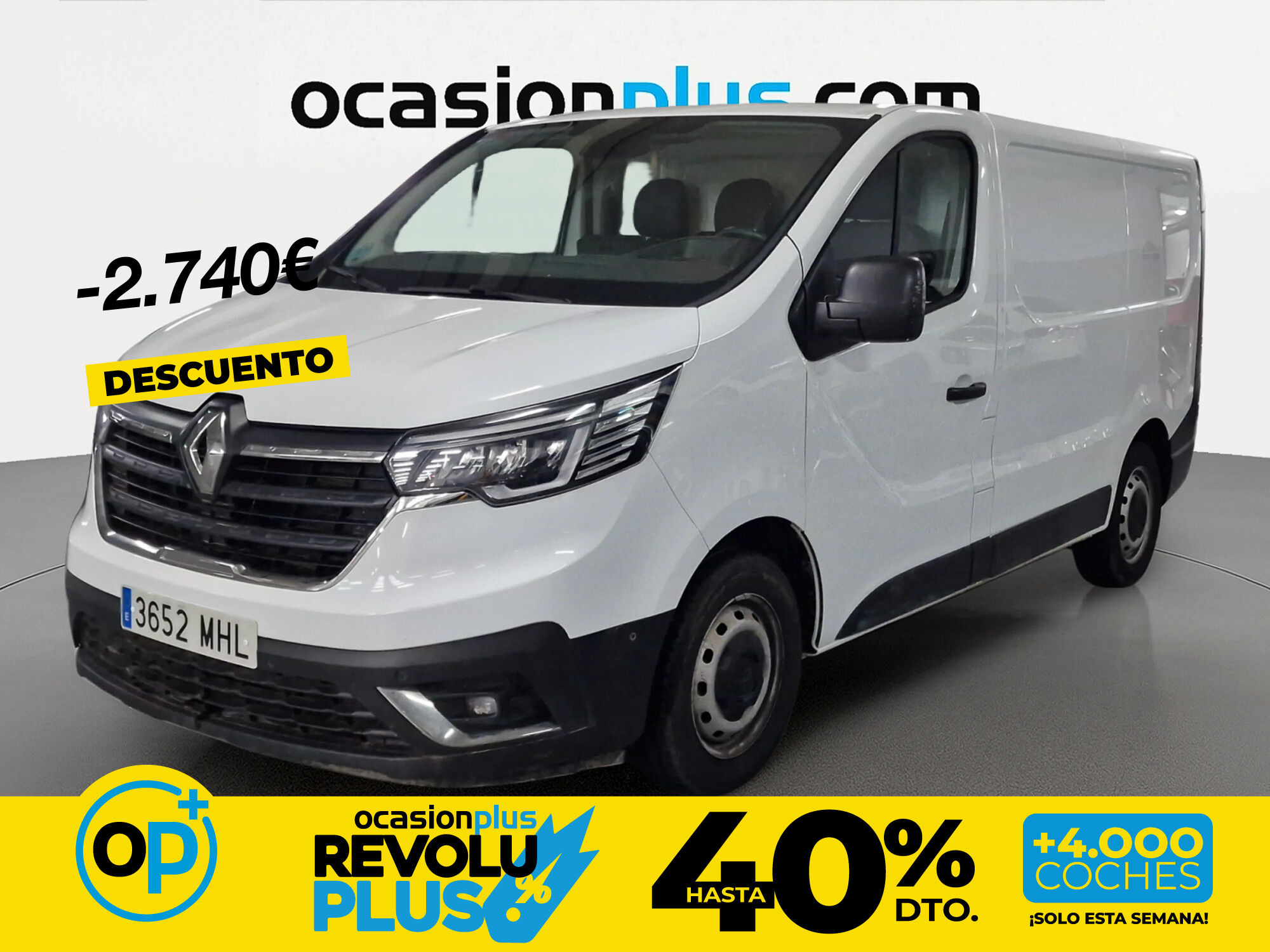 Foto del RENAULT Trafic Furgón L2H1 BluedCi 96kW CU aumentada