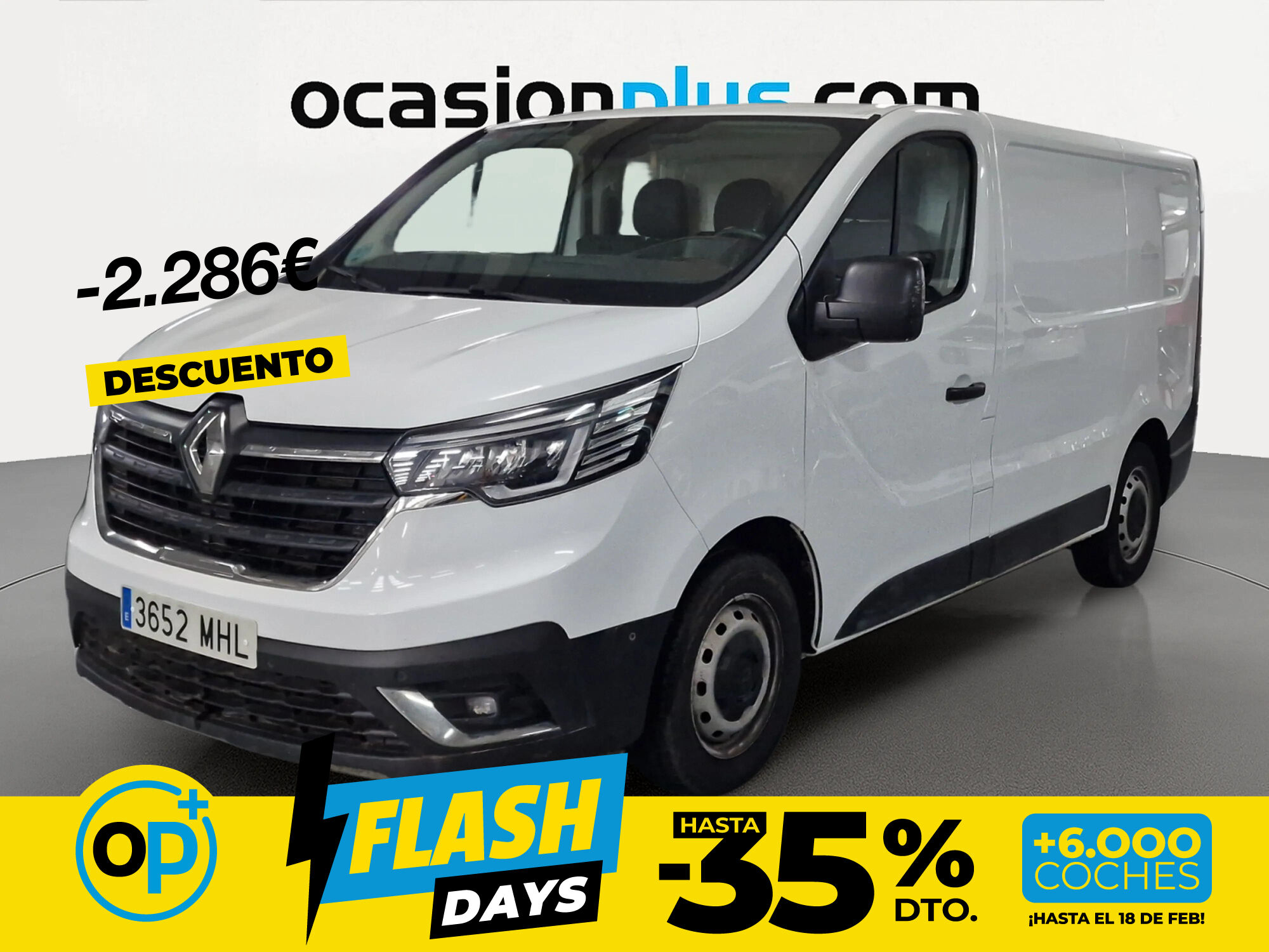Foto del RENAULT Trafic Furgón L2H1 BluedCi 96kW CU aumentada