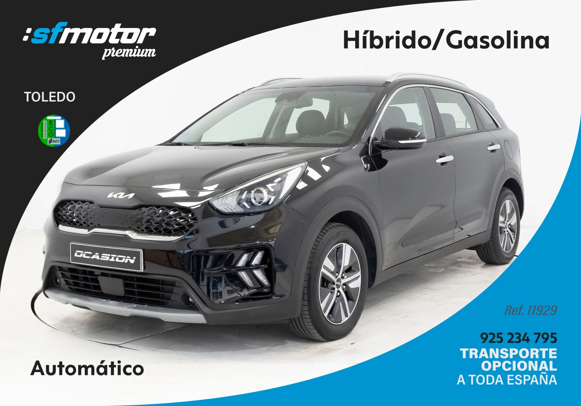 KIA Niro (1.6 HEV Drive 141) en Toledo