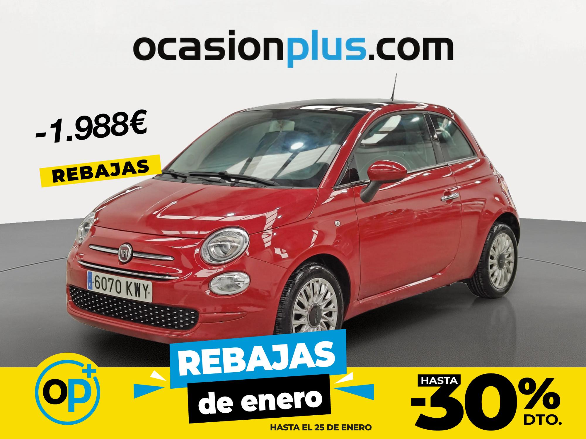 FIAT 500 (1.2 8v Lounge 51 kW (69 CV)) en Madrid