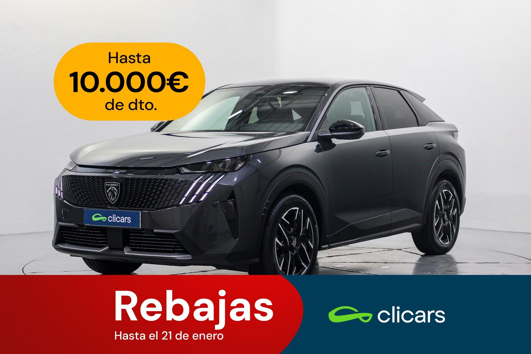 PEUGEOT 3008 (3008 Hybrid 136 Allure eDCS6) en Madrid