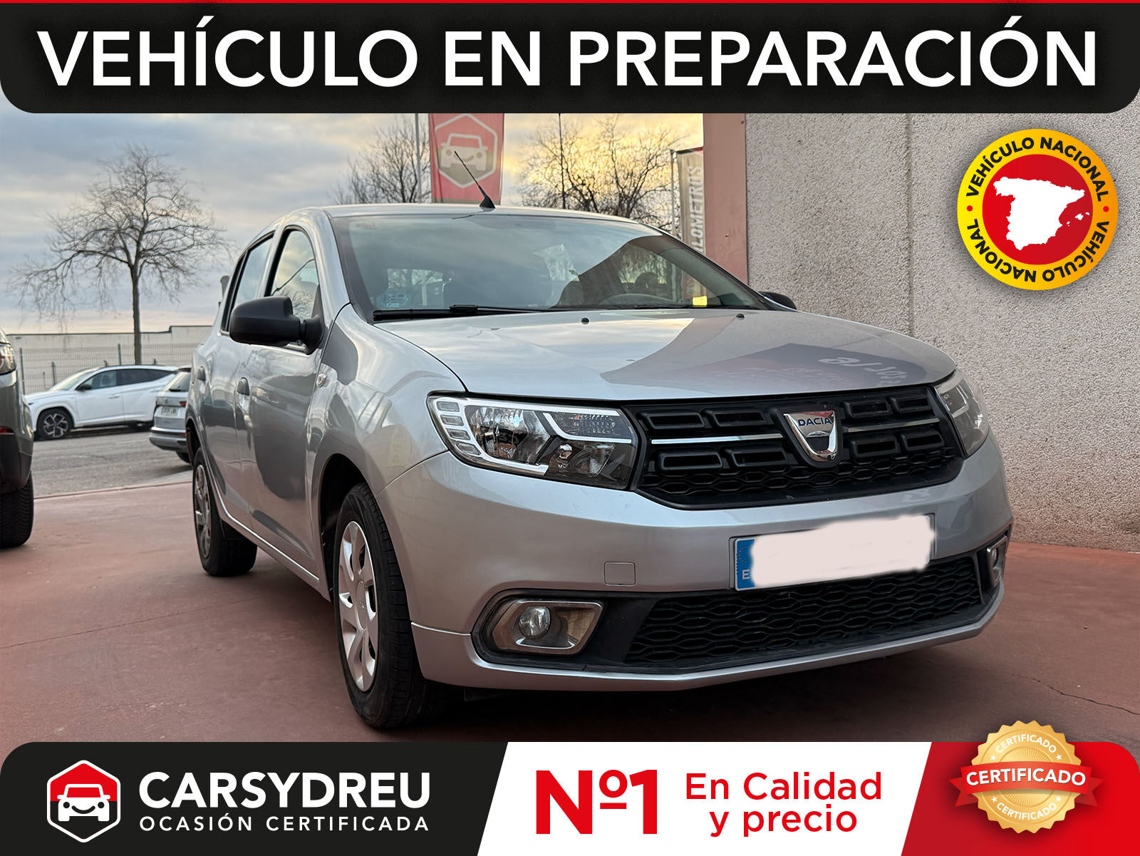 DACIA Sandero (Essential 1.0 55kW (75CV) - SS) en Madrid