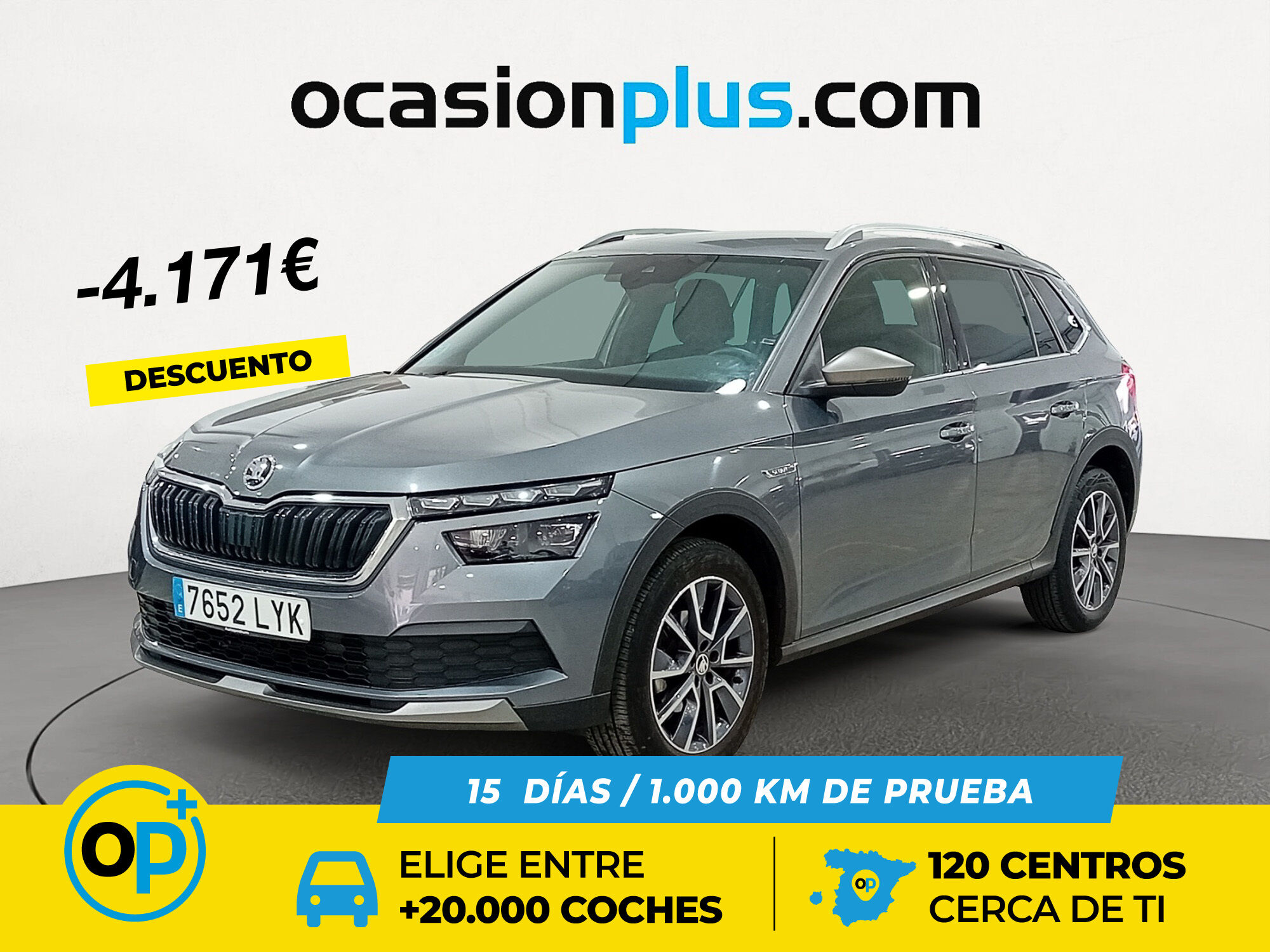 SKODA Kamiq (1.0 TSI Scout 81 kW (110 CV)) en Madrid