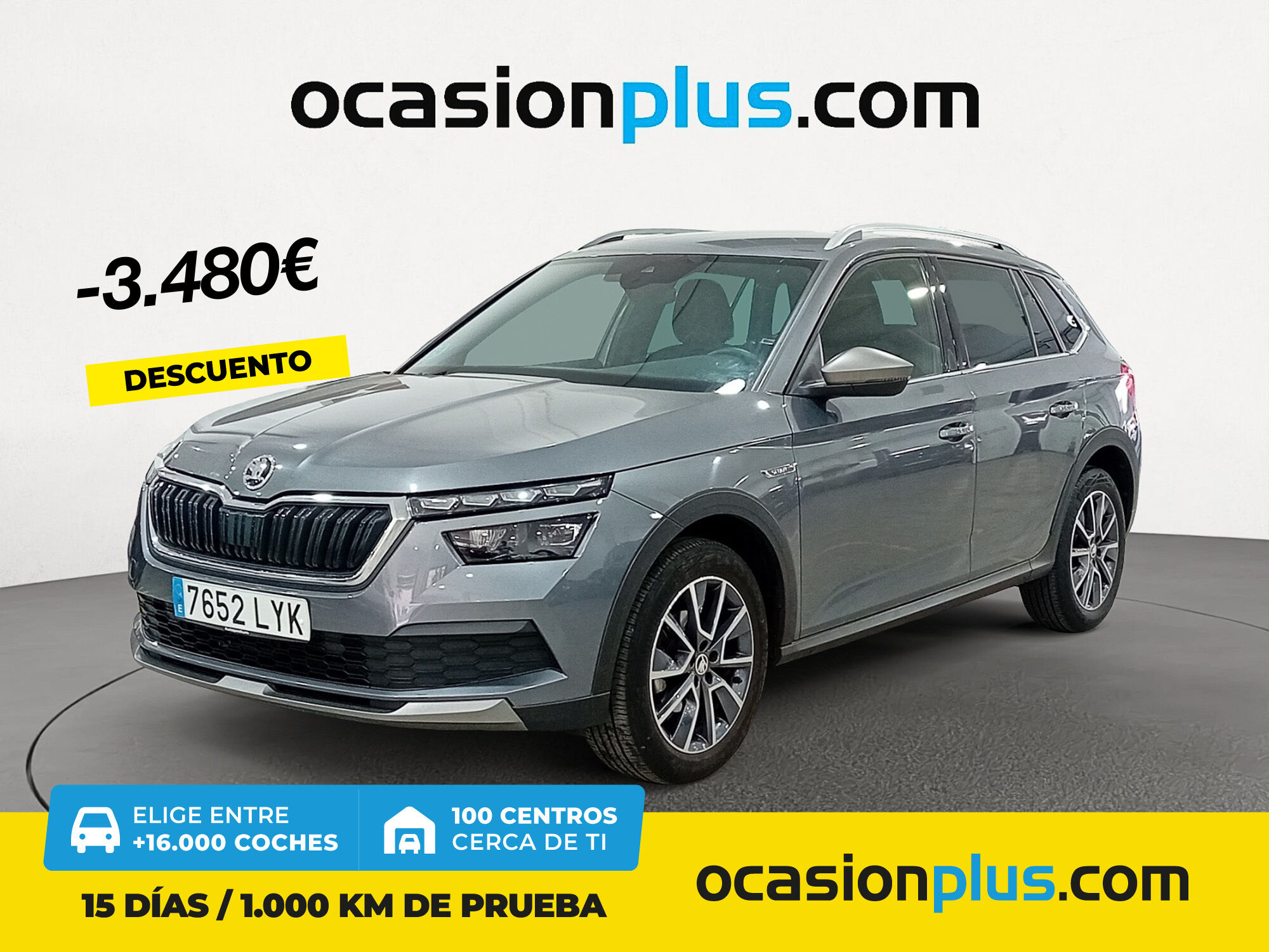 SKODA Kamiq (1.0 TSI Scout 81 kW (110 CV)) en Madrid