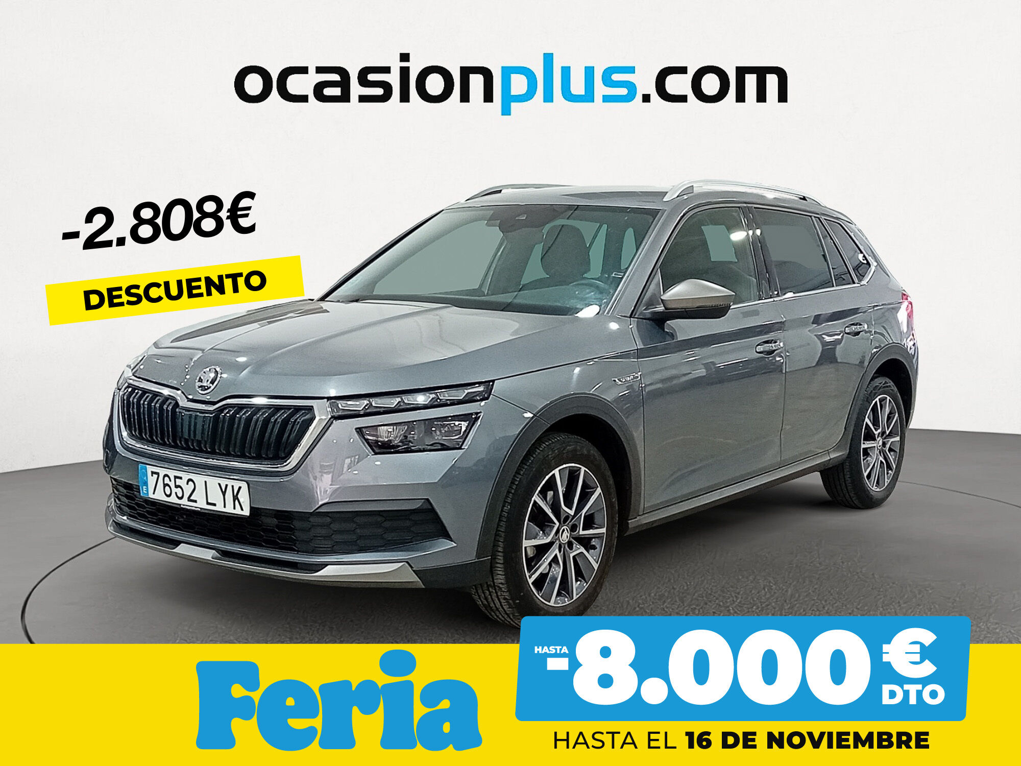 SKODA Kamiq (1.0 TSI Scout 81 kW (110 CV)) en Madrid