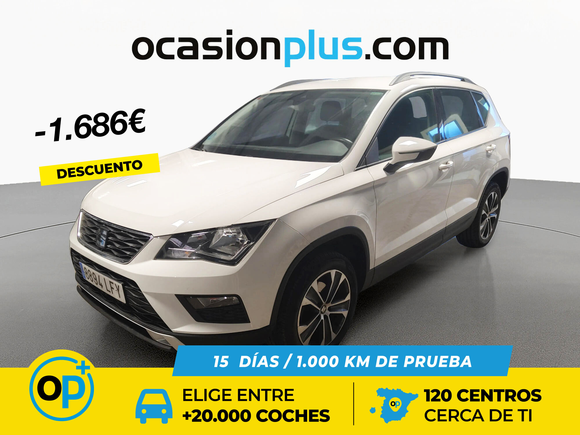 SEAT Ateca (1.0 TSI S&S Ecomotive Style 85 kW (115 CV)) en Madrid