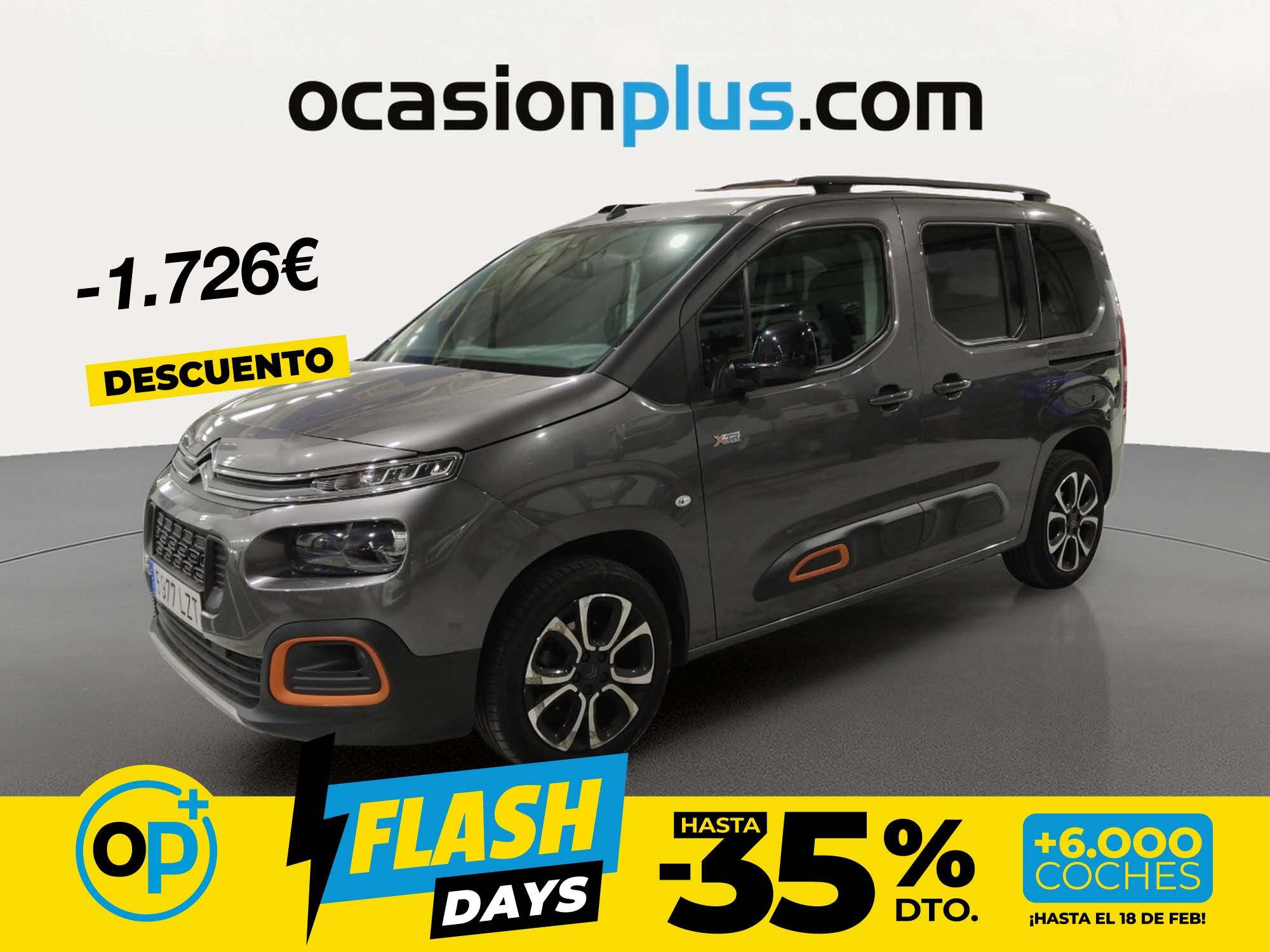 Foto del CITROEN Berlingo BlueHDi S&S Talla M Shine 100