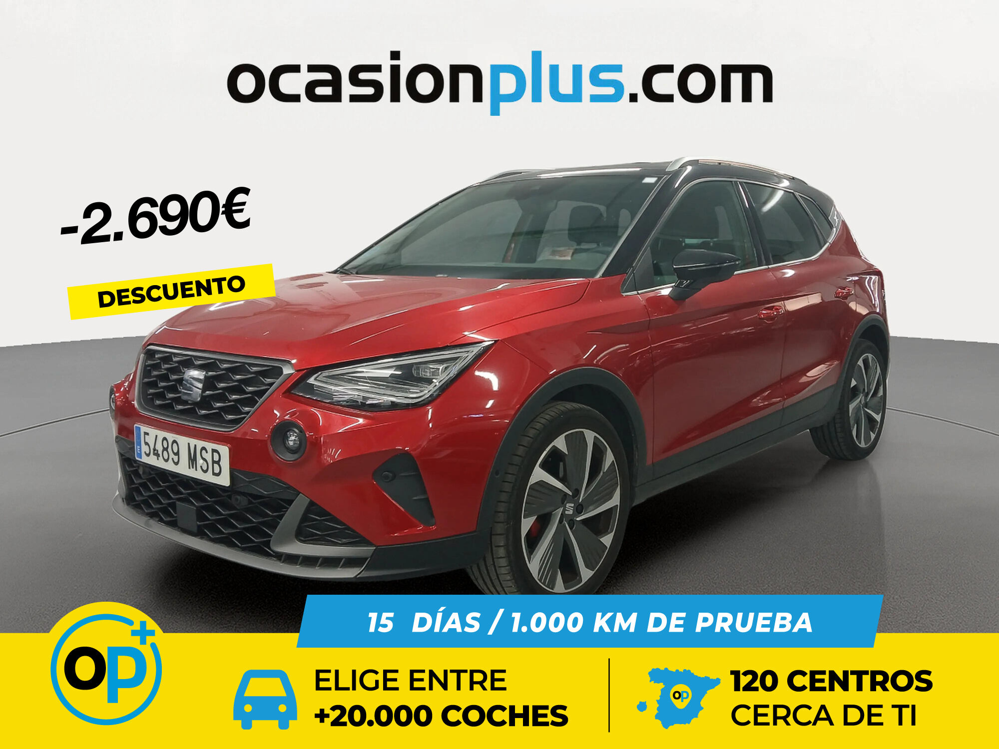 SEAT Arona (1.5 TSI FR XL DSG 110 kW (150 CV)) en Madrid