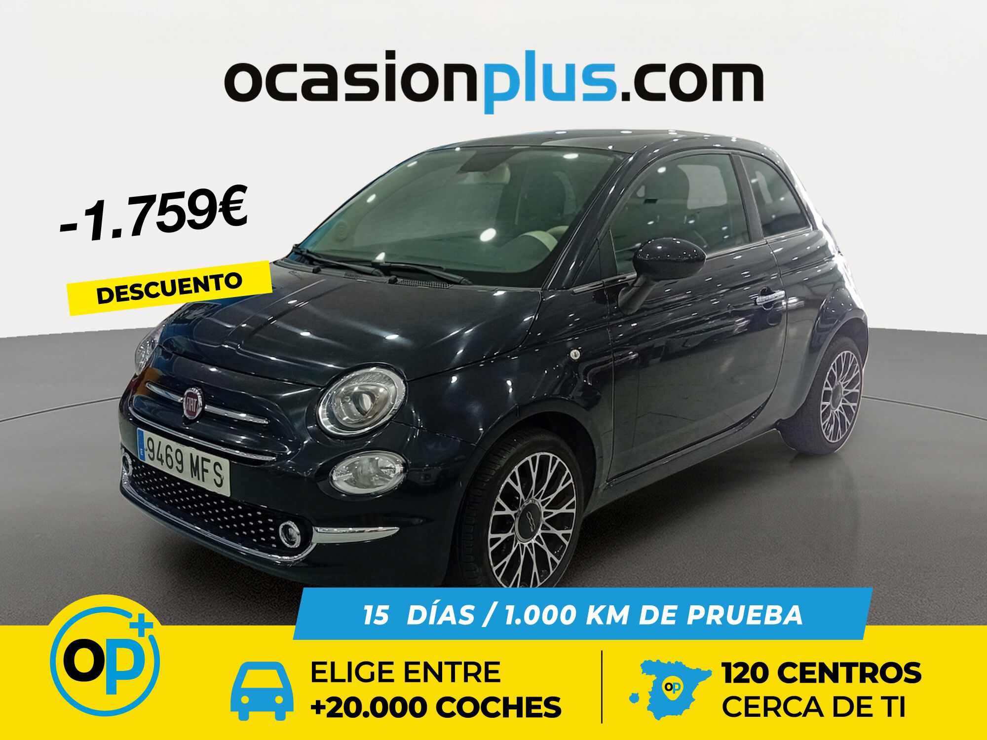 FIAT 500 (1.0 Hybrid Dolcevita 51 kW (70 CV)) en Madrid
