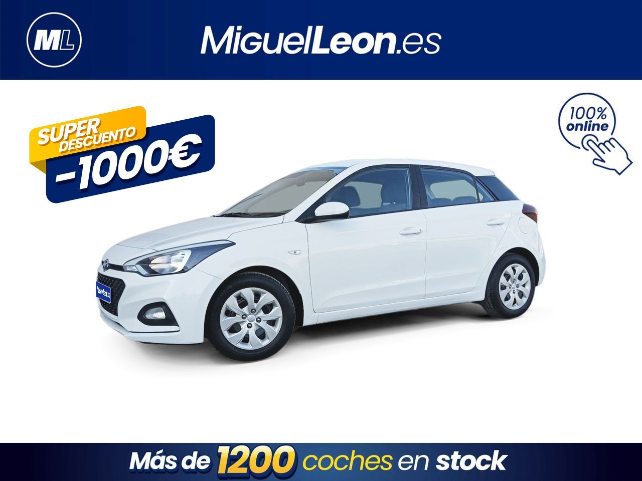 HYUNDAI i20 (1.2 MPI 62kW (85CV) Essence) en Palmas, Las