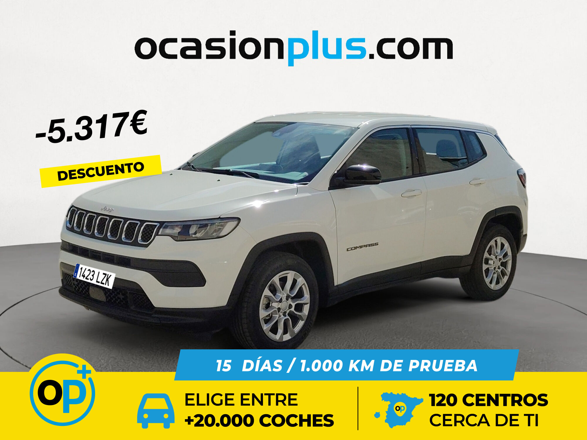 JEEP Compass (1.3 Gse T4 Longitude FWD MT 96 kW (130 CV)) en Madrid