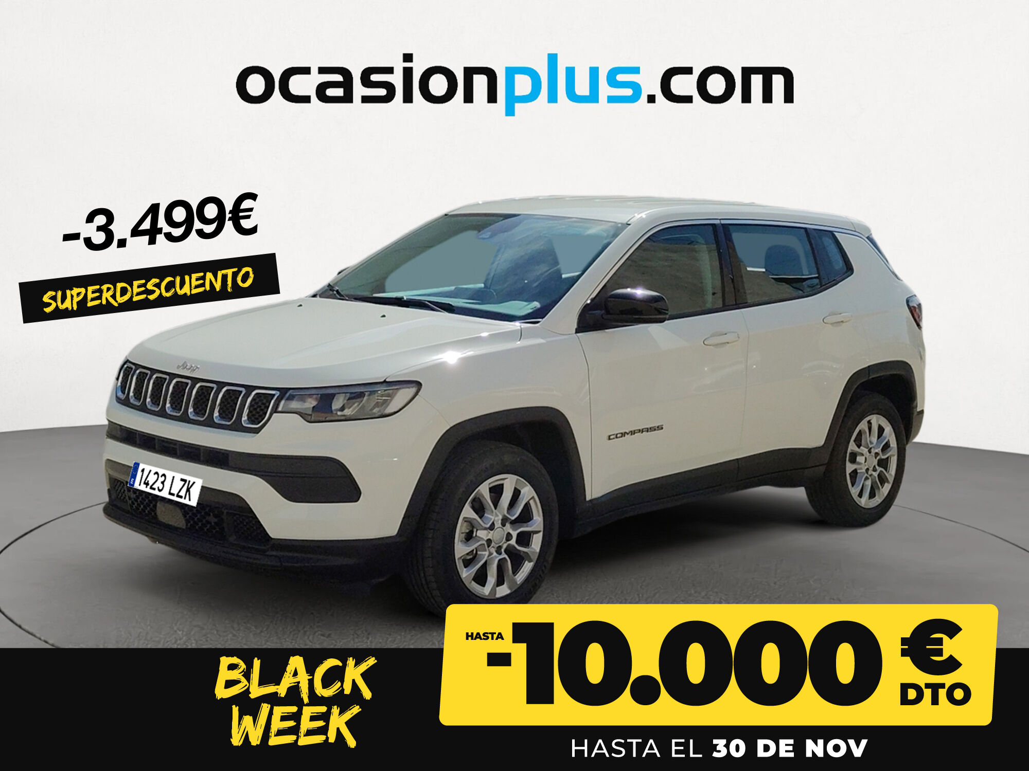 JEEP Compass (1.3 Gse T4 Longitude FWD MT 96 kW (130 CV)) en Madrid