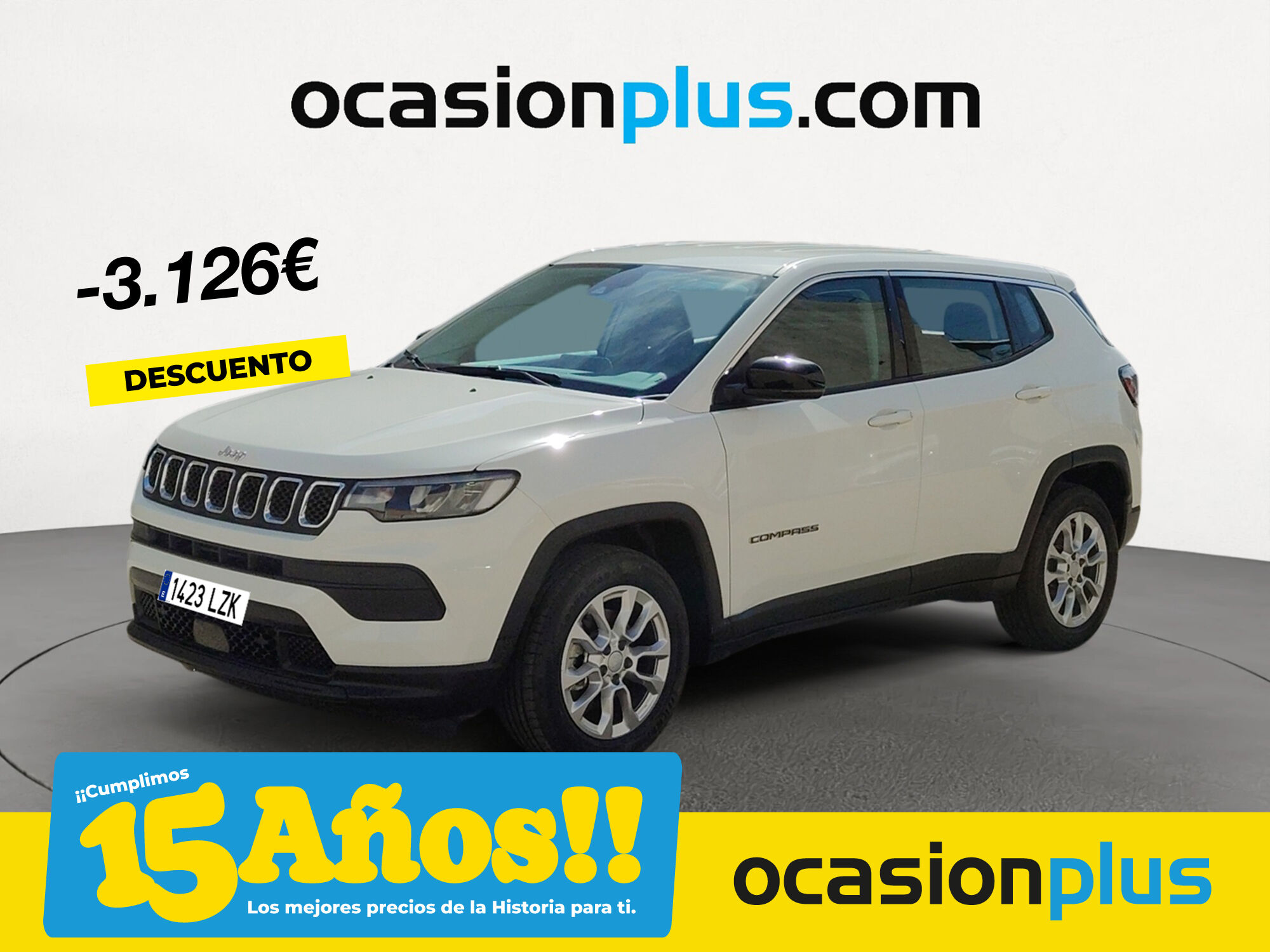 JEEP Compass (1.3 Gse T4 Longitude FWD MT 96 kW (130 CV)) en Madrid