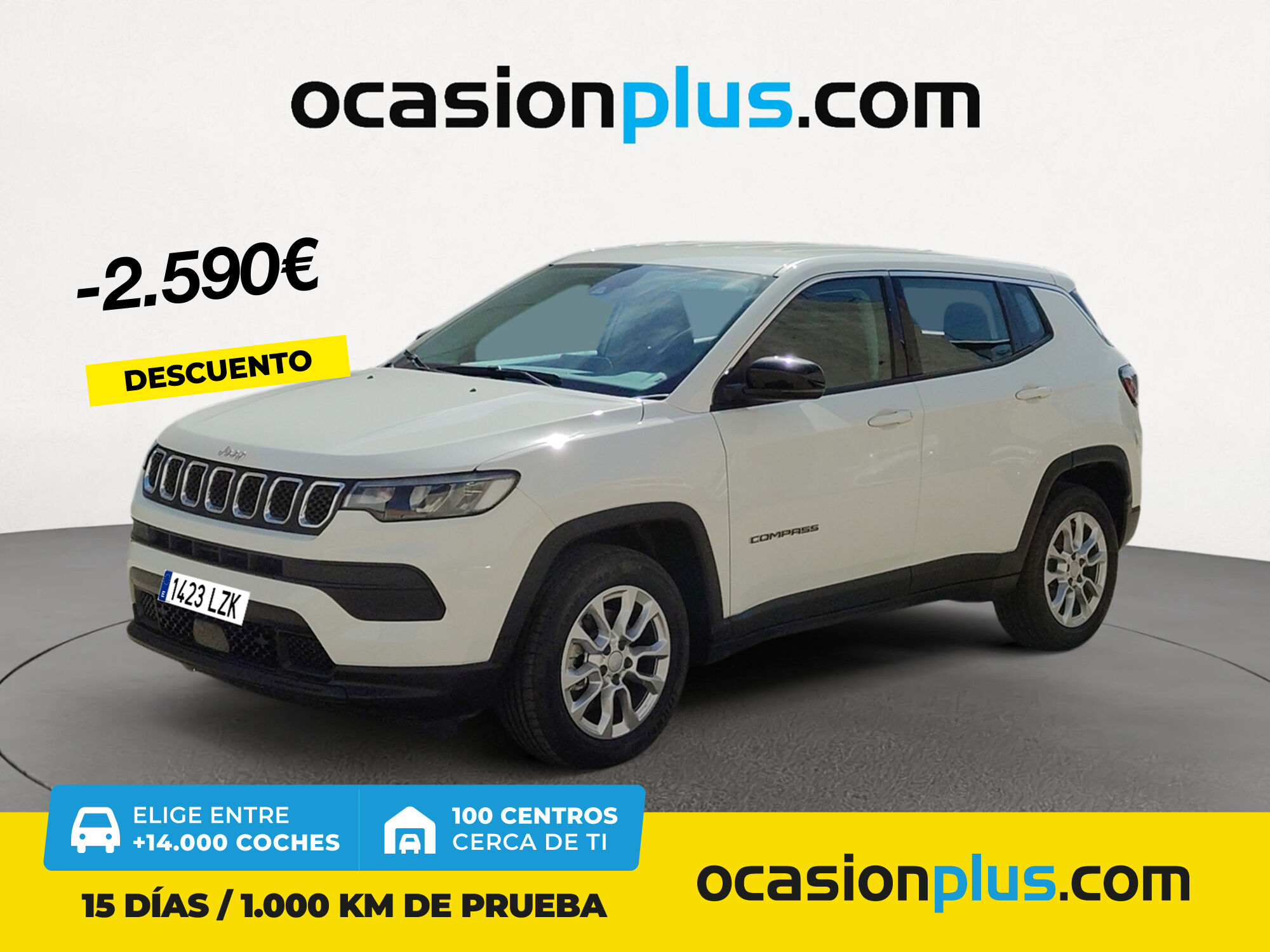 JEEP Compass (1.3 Gse T4 Longitude FWD MT 96 kW (130 CV)) en Madrid