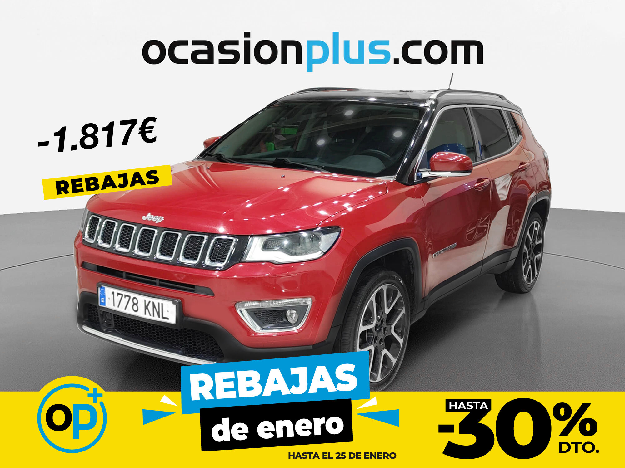 JEEP Compass (1.6 Multijet Limited 4x2 88 kW (120 CV)) en Madrid