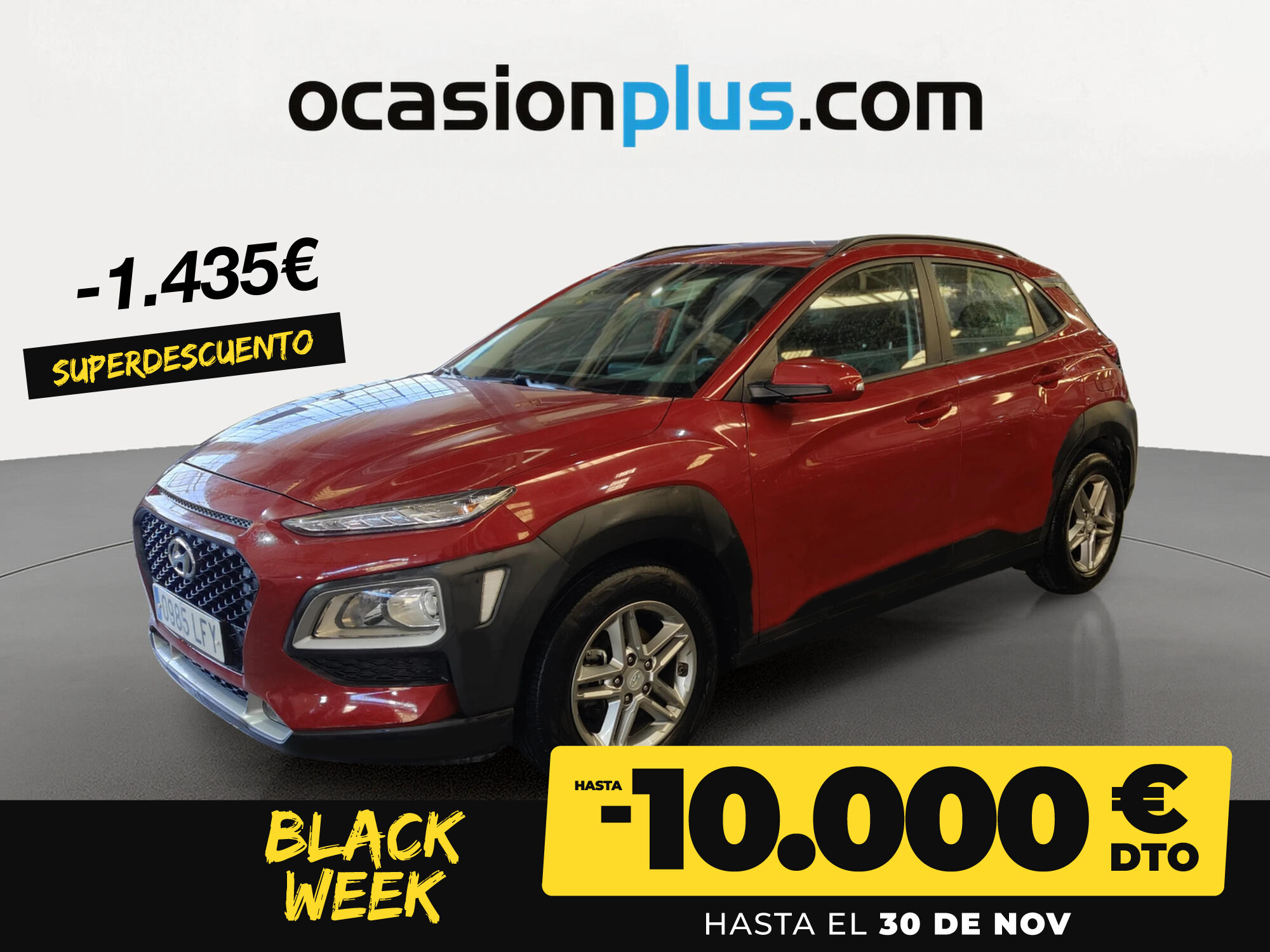 HYUNDAI Kona (1.6 CRDI Klass 4x2 85 kW (115 CV)) en Madrid