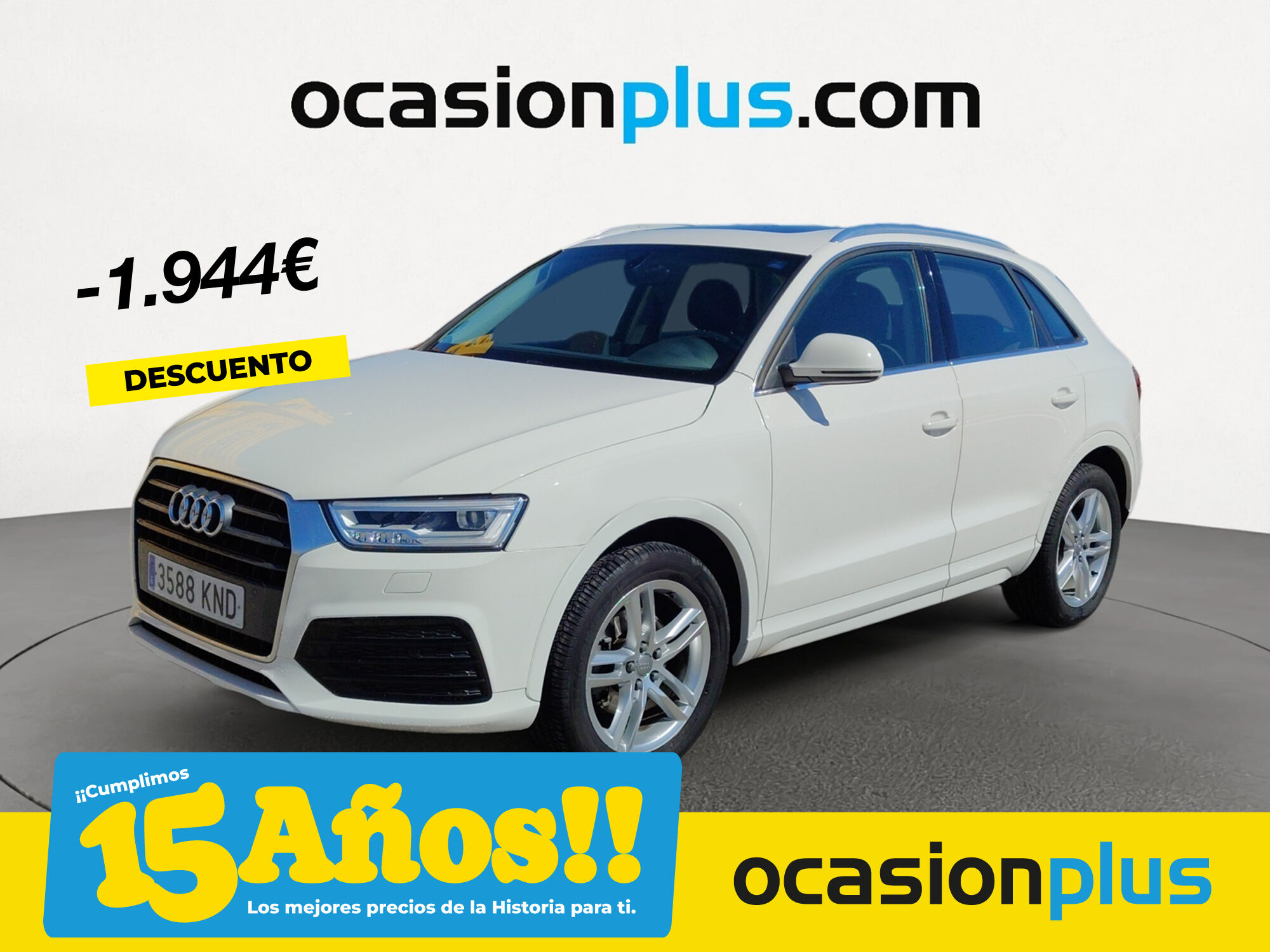 AUDI Q3 (sport edition 2.0 TDI 110 kW (150 CV) S tronic) en Madrid