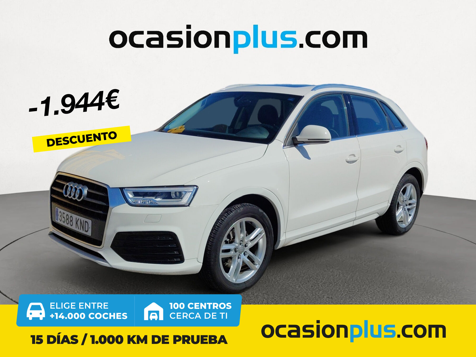 AUDI Q3 (sport edition 2.0 TDI 110 kW (150 CV) S tronic) en Madrid