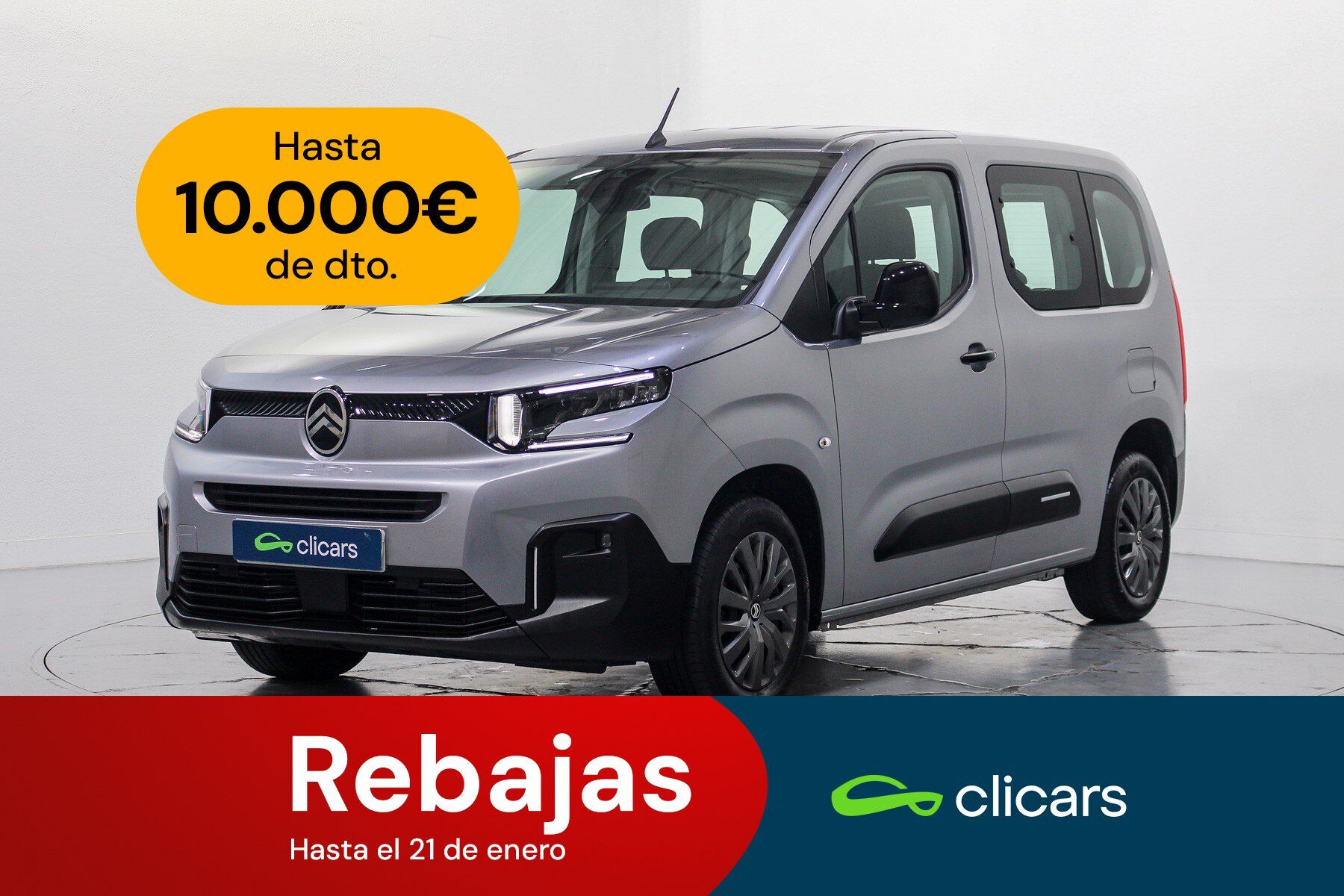 CITROEN Berlingo (Berlingo BlueHDi S&S Talla M Plus 100) en Madrid
