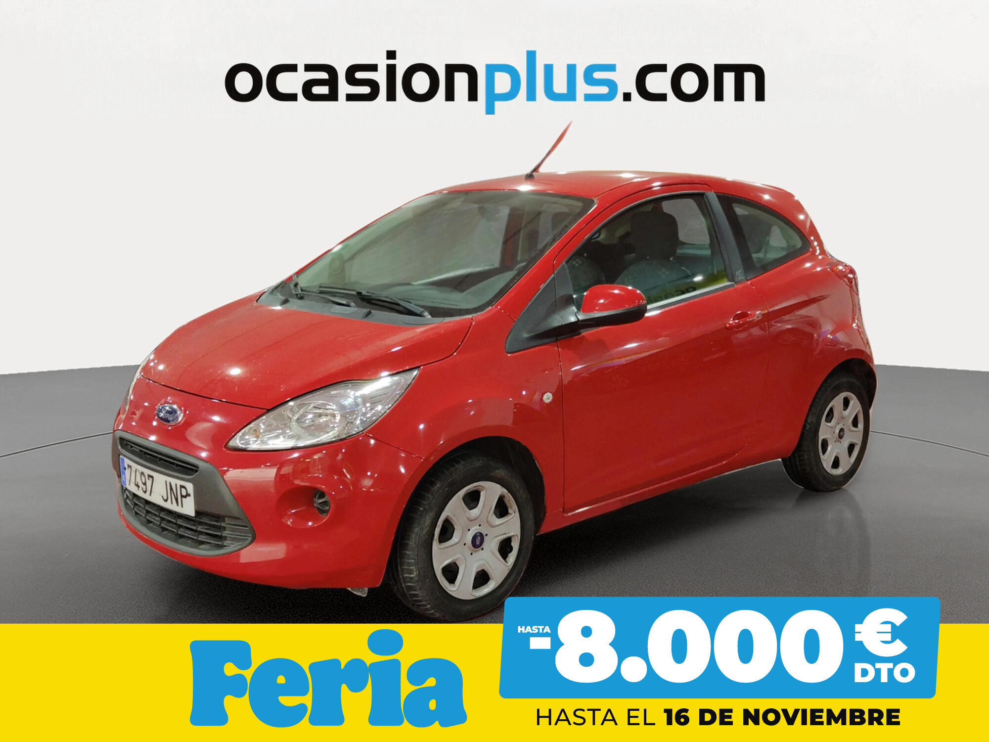 FORD Ka (1.2 Duratec S&S Trend+ 51 kW (69 CV)) en Madrid