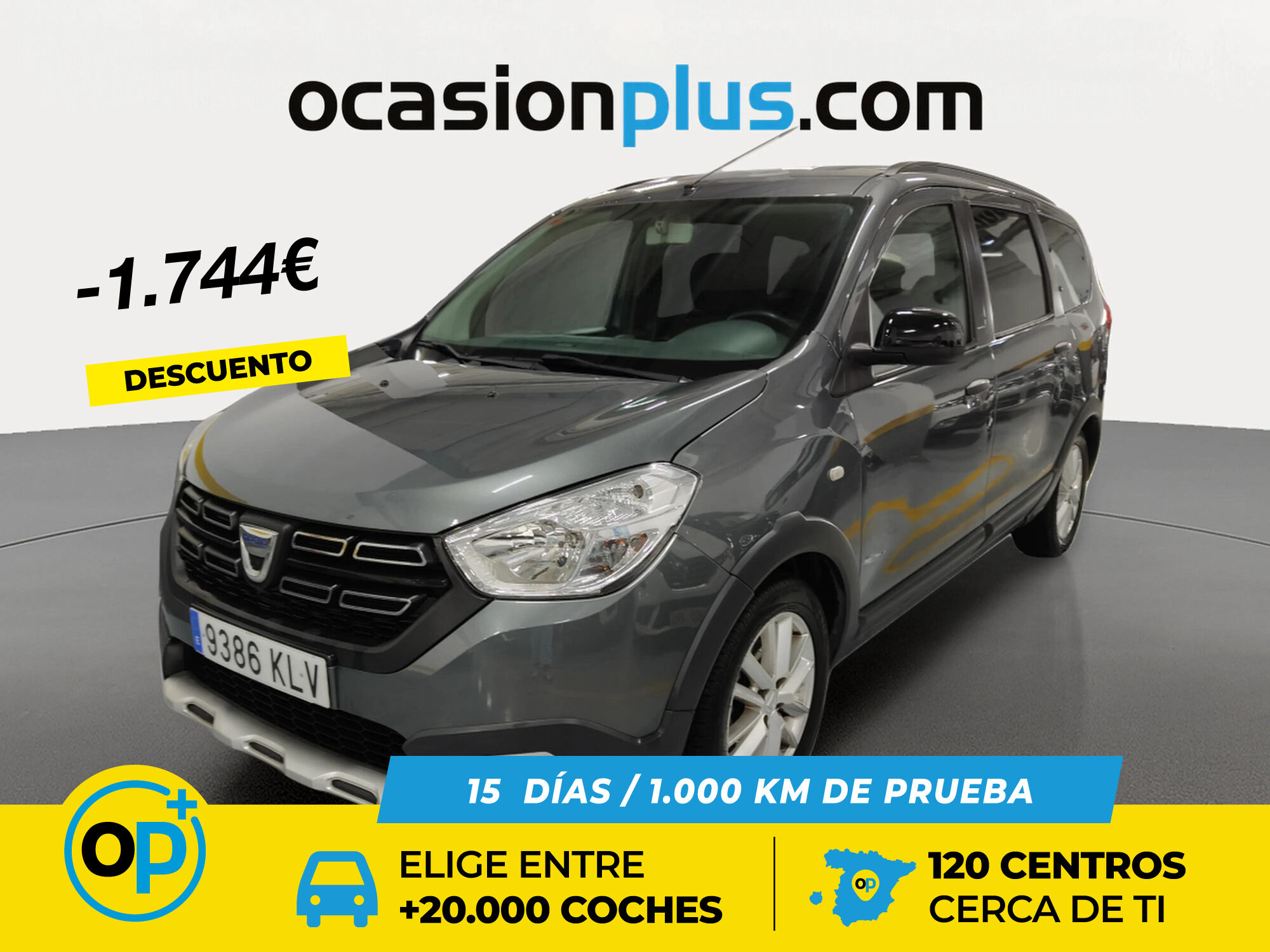DACIA Lodgy (Serie Limitada Nómada dCi 79 kW (107 CV)) en Madrid